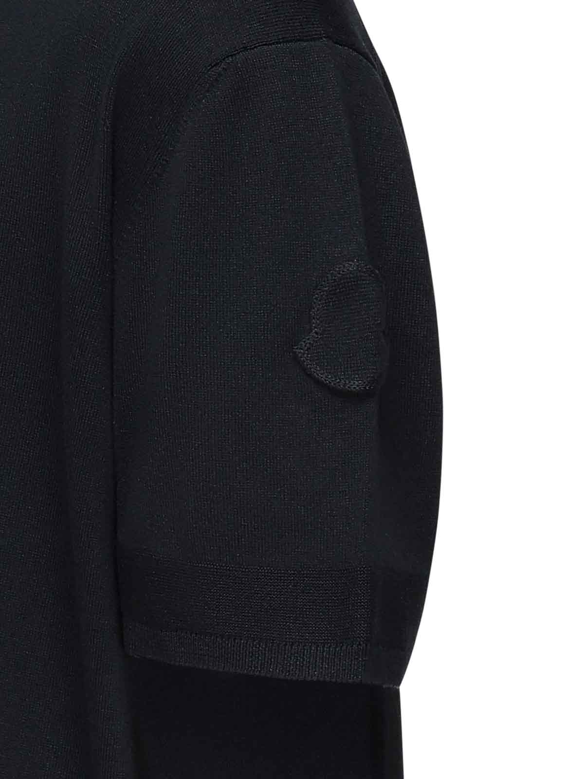 Cotton And Silk Knit T-Shirt K10919C00011M6329742 (Moncler / Tシャツ・カットソー ) | Moncler (モンクレール)(2)