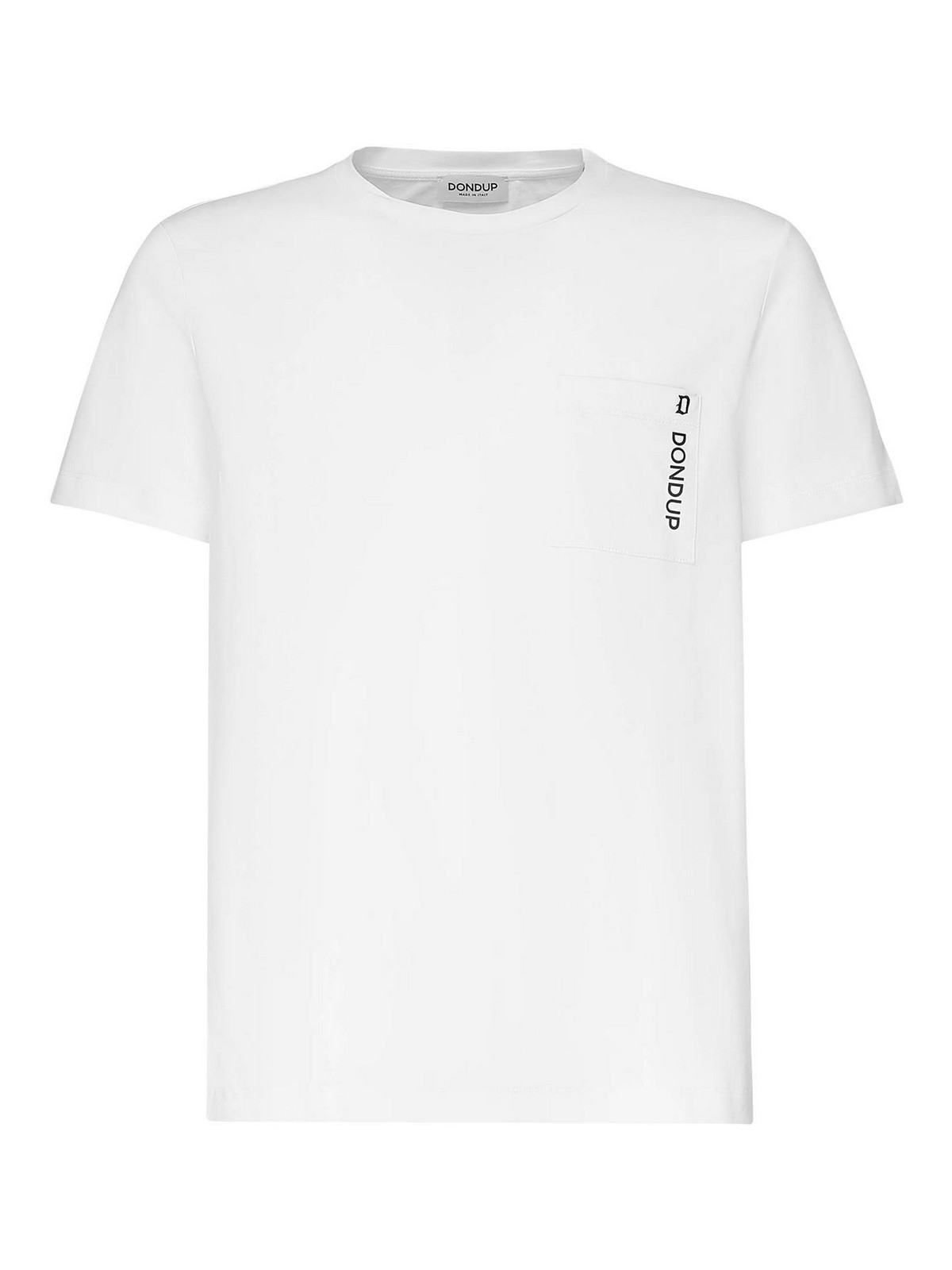Jersey T-Shirt With Logo US356JF0271UIS9000 (DONDUP / Tシャツ・カットソー ) | DONDUP (ドンダップ)