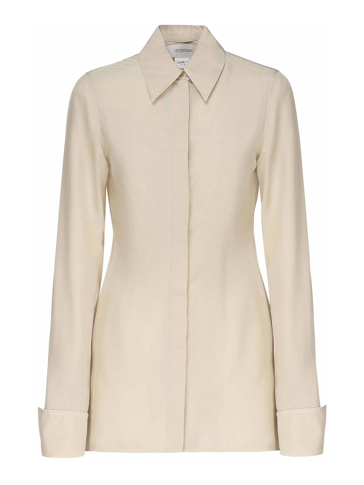 Shirt With Porthole On The Back 2512191022600000 (Sportmax / シャツ・ブラウス ) | Sportmax (スポーツマックス)
