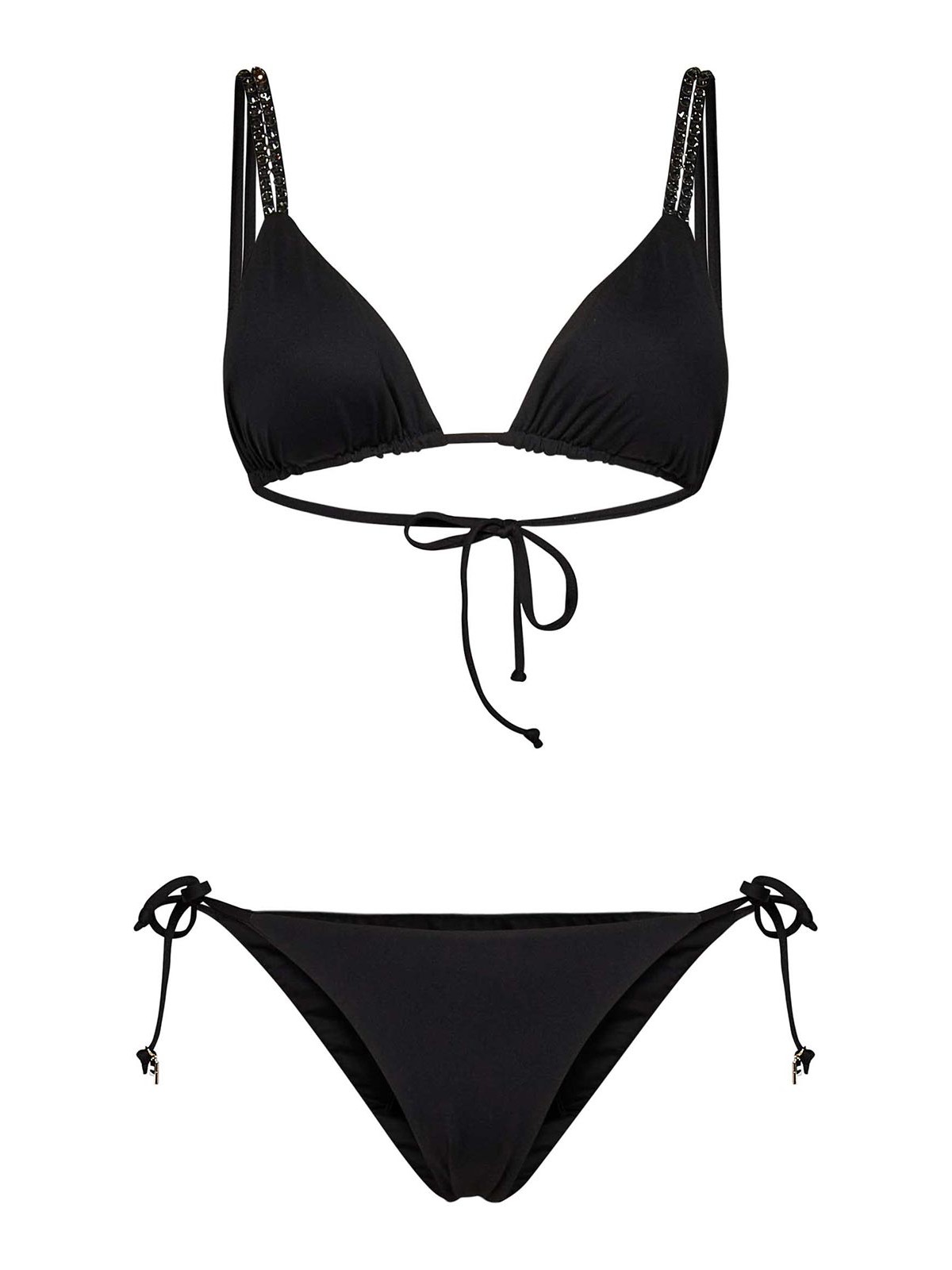 Black Microfiber Bikini MR36SCF0009 (FISICO / スイムウェア ) | FISICO (フィジコ)