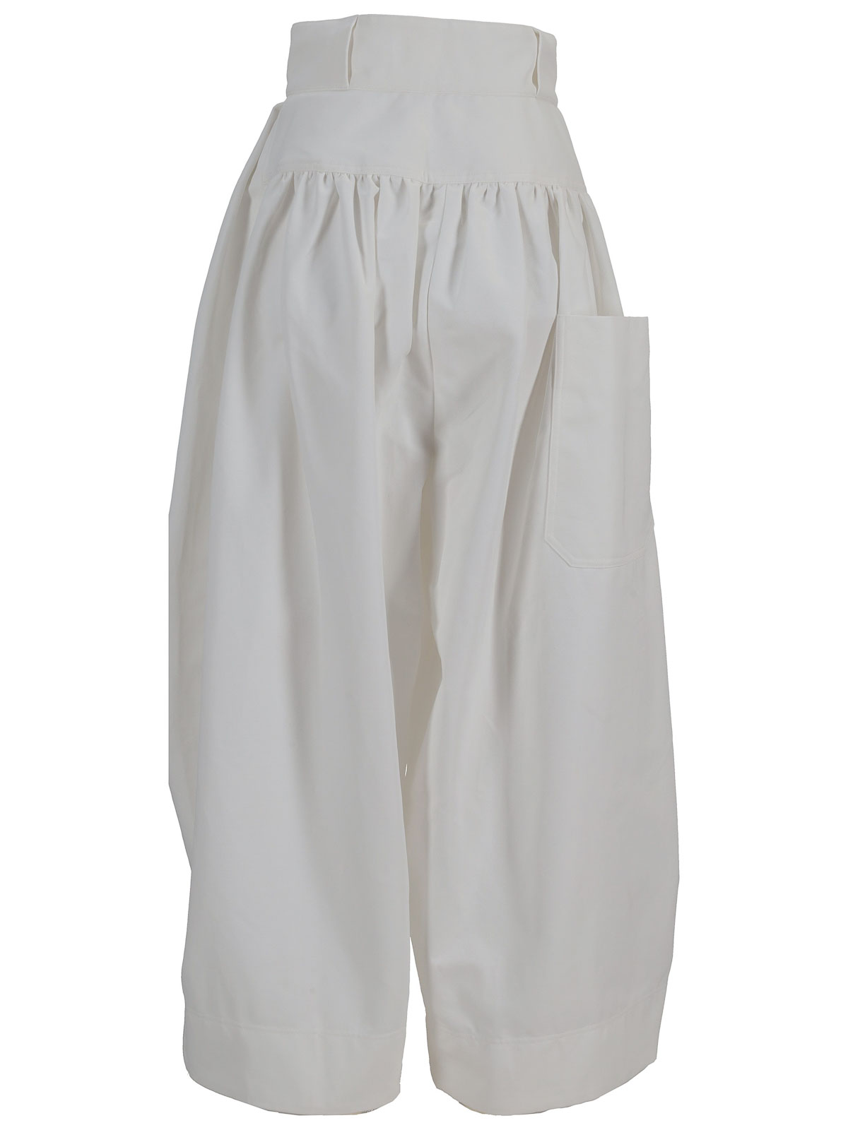 Montage Trousers - Cotton Twill NP07P006AJCTBIANCO (NICCOLÒ PASQUALETTI / パンツ ) | NICCOLÒ PASQUALETTI (ニコロ パスクアレッティ)(2)