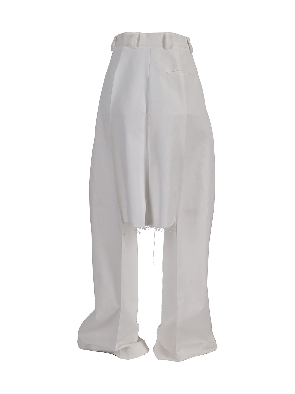 Brezza Skirtrousers - Japanese Cotton Twill NP07P020JCTWBIANCO (NICCOLÒ PASQUALETTI / パンツ ) | NICCOLÒ PASQUALETTI (ニコロ パスクアレッティ)(3)