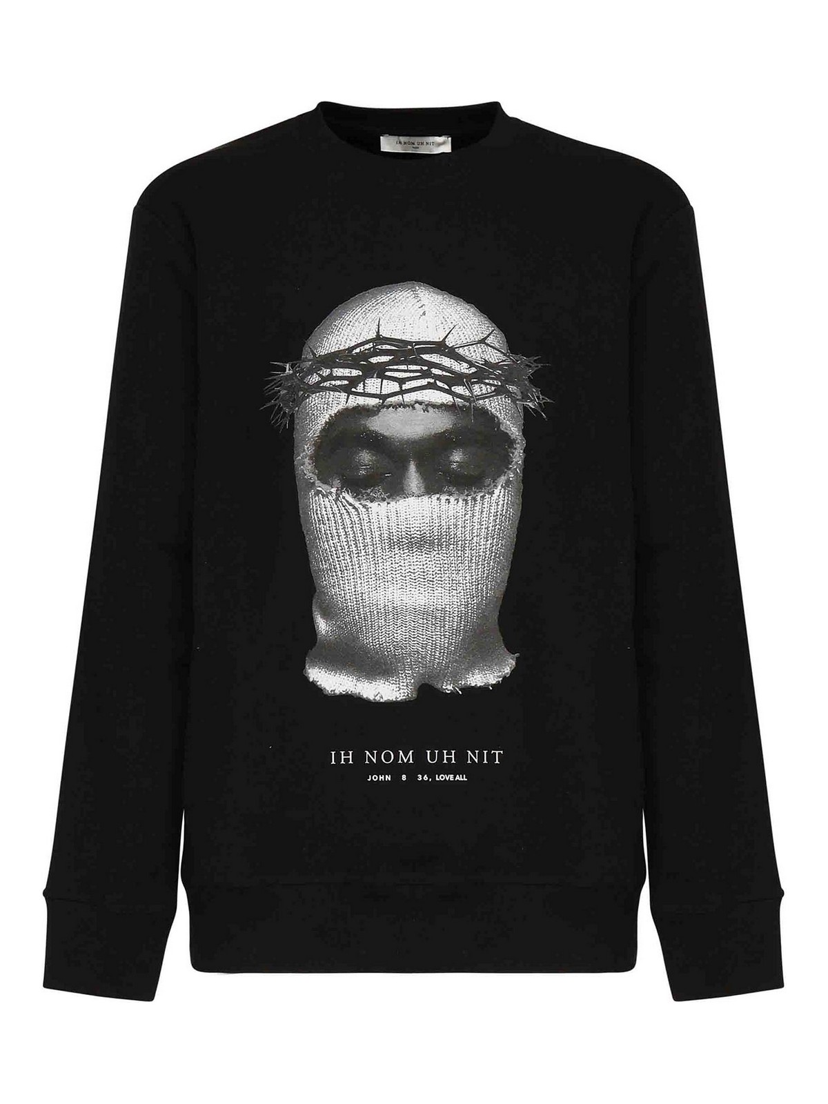Crewneck Sweatshirt With Print NUS25286009 (IH NOM UH NIT / スウェット・フーディー ) | IH NOM UH NIT (インノミネイト)