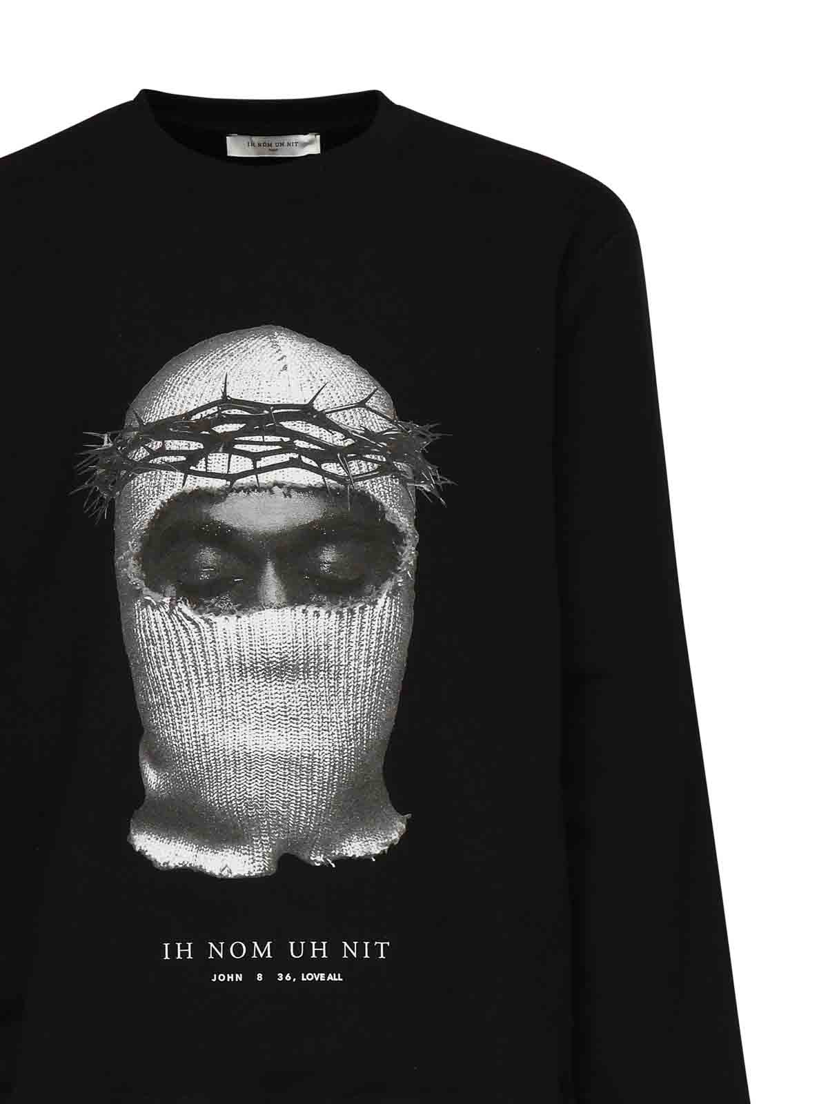 Crewneck Sweatshirt With Print NUS25286009 (IH NOM UH NIT / スウェット・フーディー ) | IH NOM UH NIT (インノミネイト)(2)