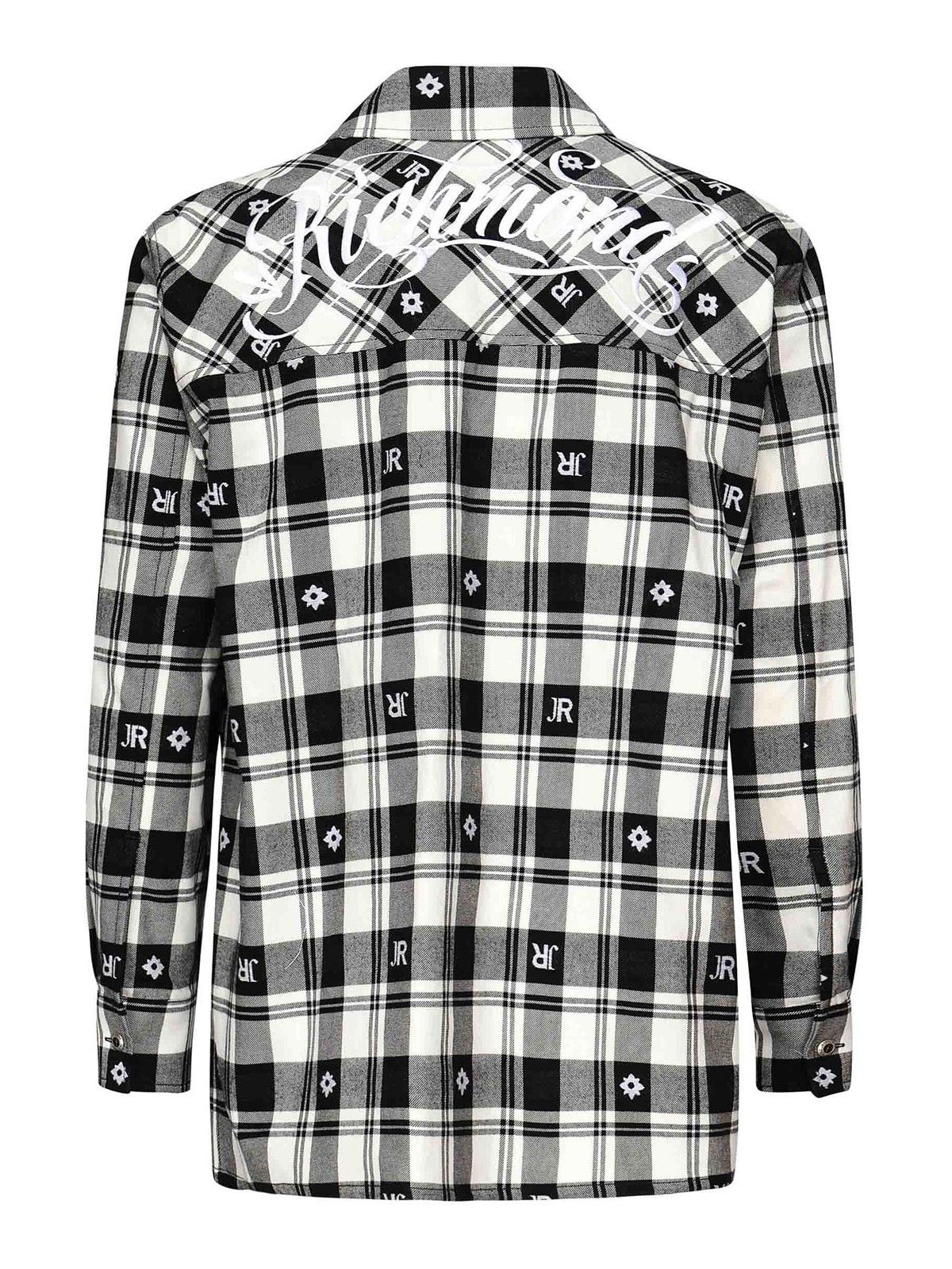 Cotton Checked Shirt RMP25147CA (JOHN RICHMOND / シャツ・ブラウス ) | JOHN RICHMOND (ジョン リッチモンド)(2)