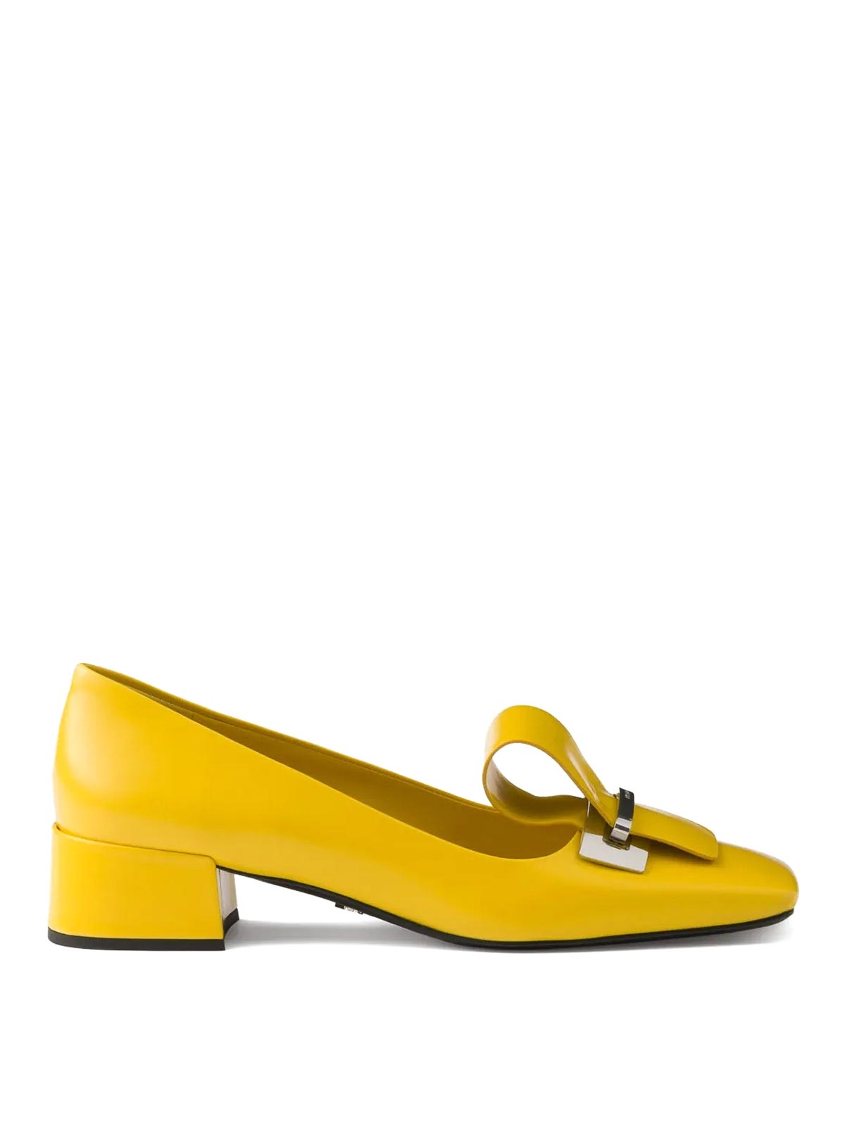 35Mm Brushed-Leather Pumps 1I963NFD035055F0377 (Prada / パンプス・ハイヒール ) | Prada (プラダ)