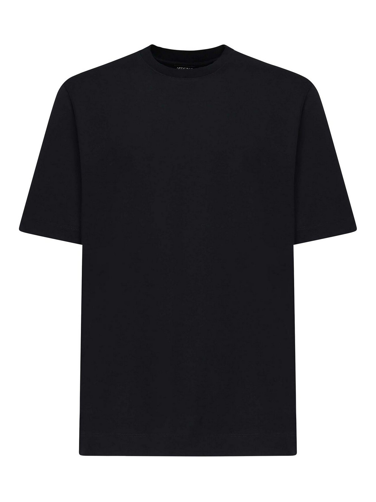 Cotton And Silk T-Shirt UF366A9F734B09302 (ZEGNA / Tシャツ・カットソー ) | ZEGNA (ゼニア)