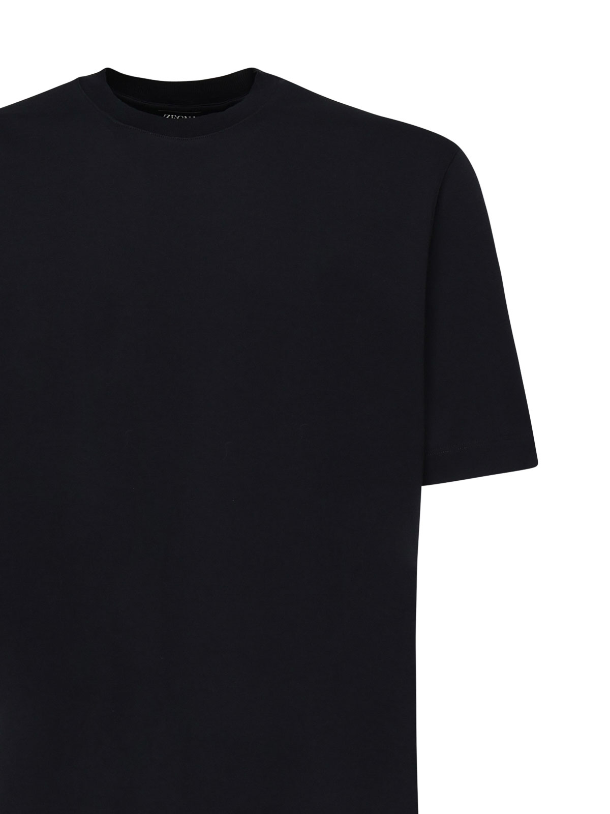 Cotton And Silk T-Shirt UF366A9F734B09302 (ZEGNA / Tシャツ・カットソー ) | ZEGNA (ゼニア)(1)