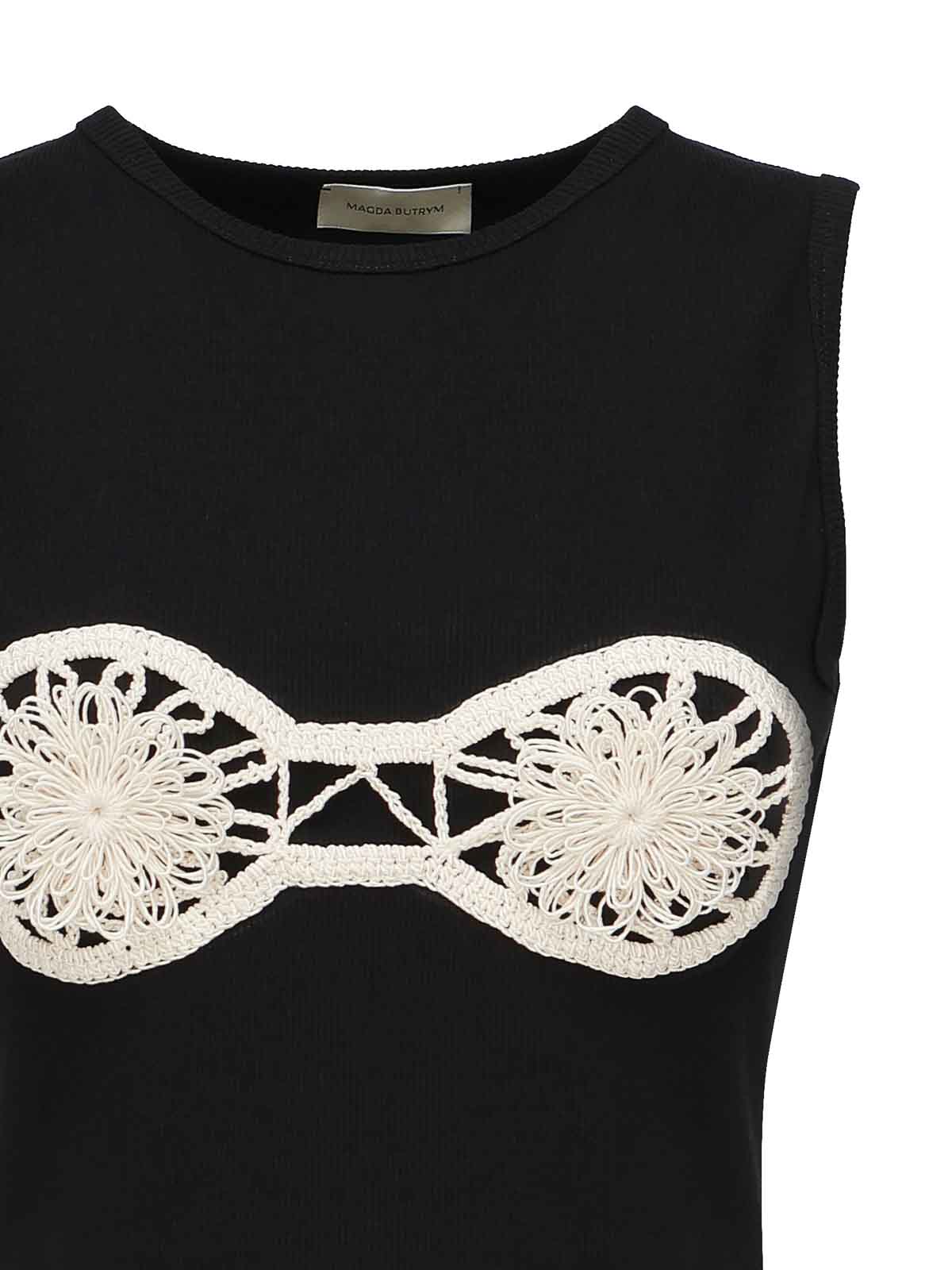 Crochet Bra Tank Top 1715240000015 (MAGDA BUTRYM / タンクトップ・キャミソール ) | MAGDA BUTRYM (マグダブトリム)(1)