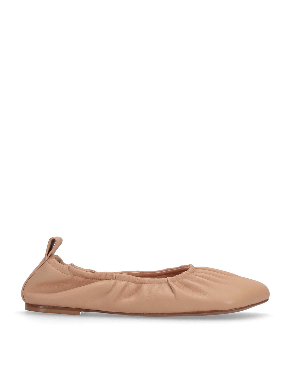 Obliqua Soft Ballerinas - Calfskin Leather NP07F003LEABEIGE (NICCOLÒ PASQUALETTI / フラットシューズ ) | NICCOLÒ PASQUALETTI (ニコロ パスクアレッティ)