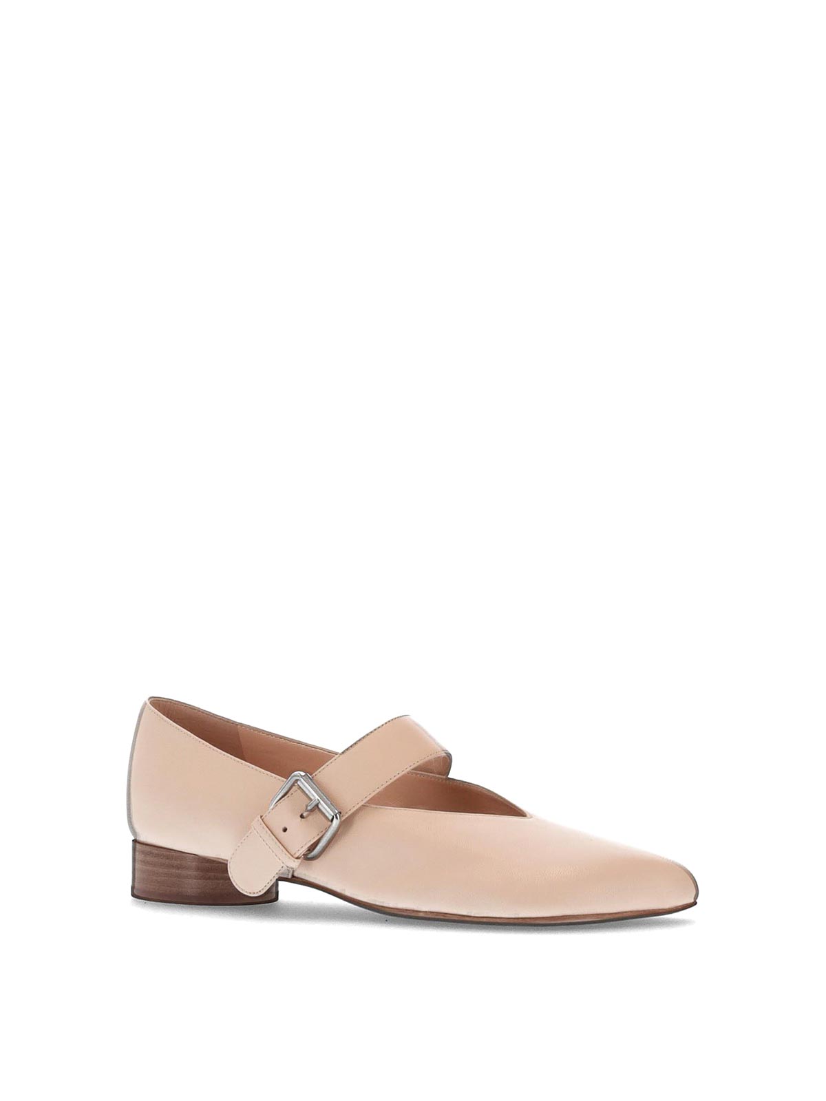Obliqua Strap Ballerinas - Calfskin Leather NP07F004LEABEIGE (NICCOLÒ PASQUALETTI / フラットシューズ ) | NICCOLÒ PASQUALETTI (ニコロ パスクアレッティ)(1)