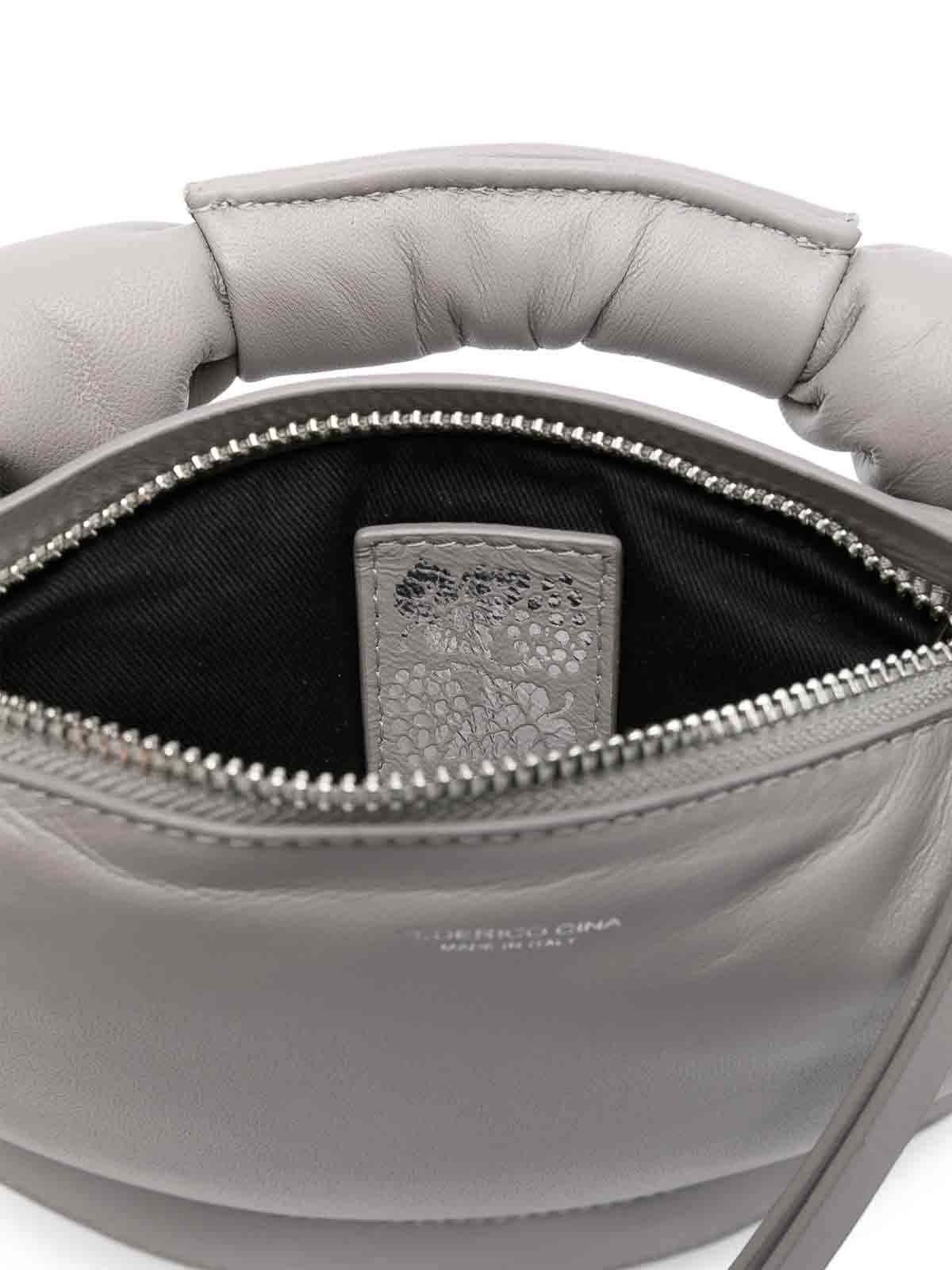 Mini Tortellino Tote Bag MTB0101GREY (FEDERICO CINA / ハンドバッグ・ショルダーバッグ ) | FEDERICO CINA (フェデリコ チーナ)(4)