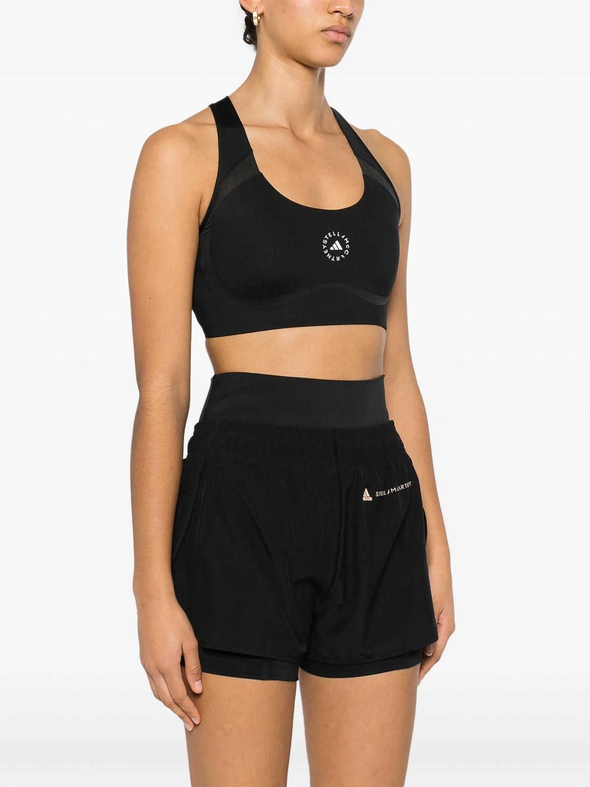 By Stella Mccartney Logo-Print Sports Bra IB5520 (adidas by Stella McCartney / タンクトップ・キャミソール ) | adidas by Stella McCartney (アディダス バイ ステラ マッカートニー)(2)