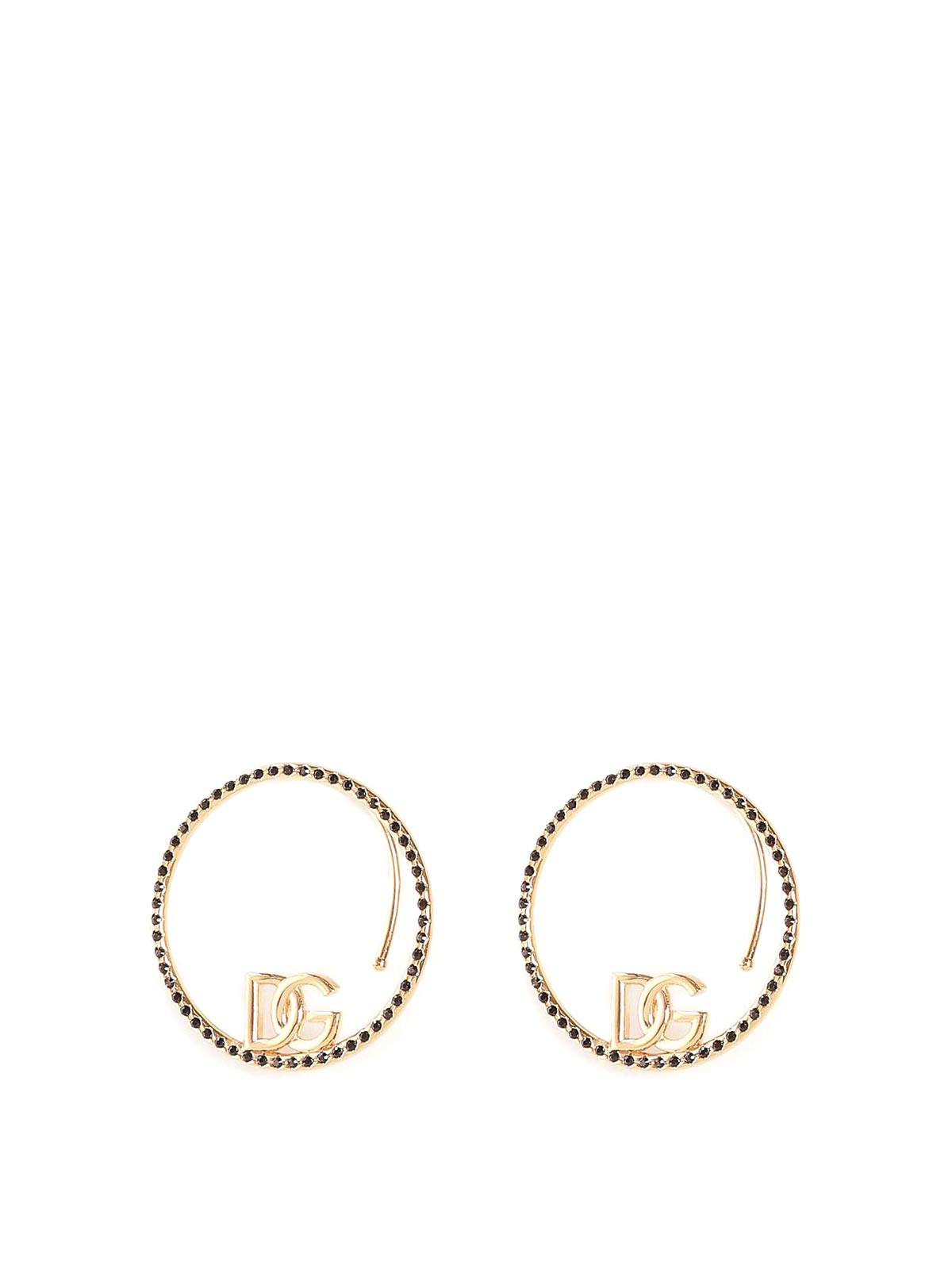 Logo And Rhinestone Ear Cuff Earrings WEP2L4W1111ZOO00 (Dolce & Gabbana / ピアス・イヤリング ) | Dolce & Gabbana (ドルチェガッバーナ)