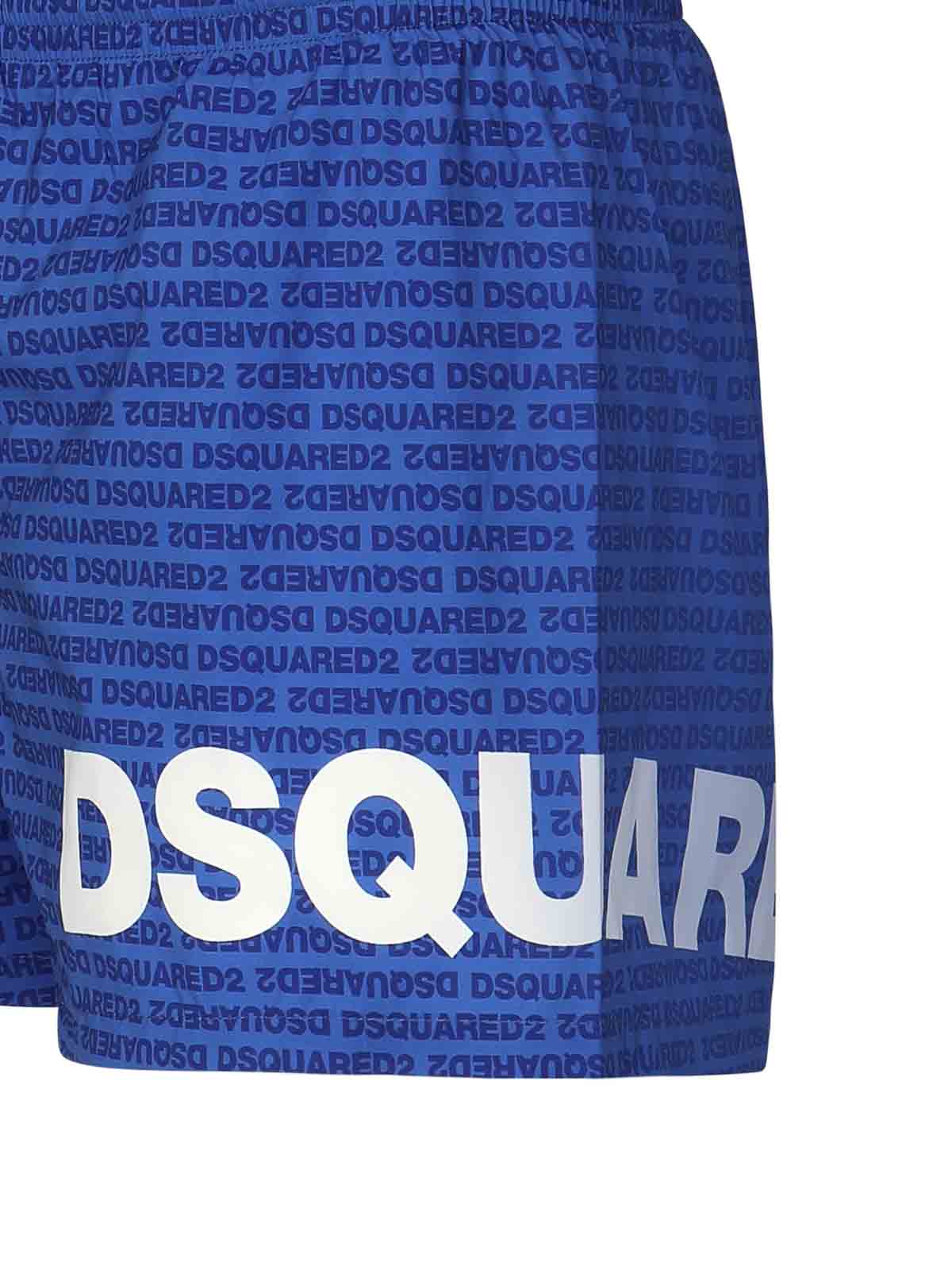 Midi Boxer With Logo D7B5C5950479 (Dsquared2 / スイムウェア ) | Dsquared2 (ディースクエアード)(1)