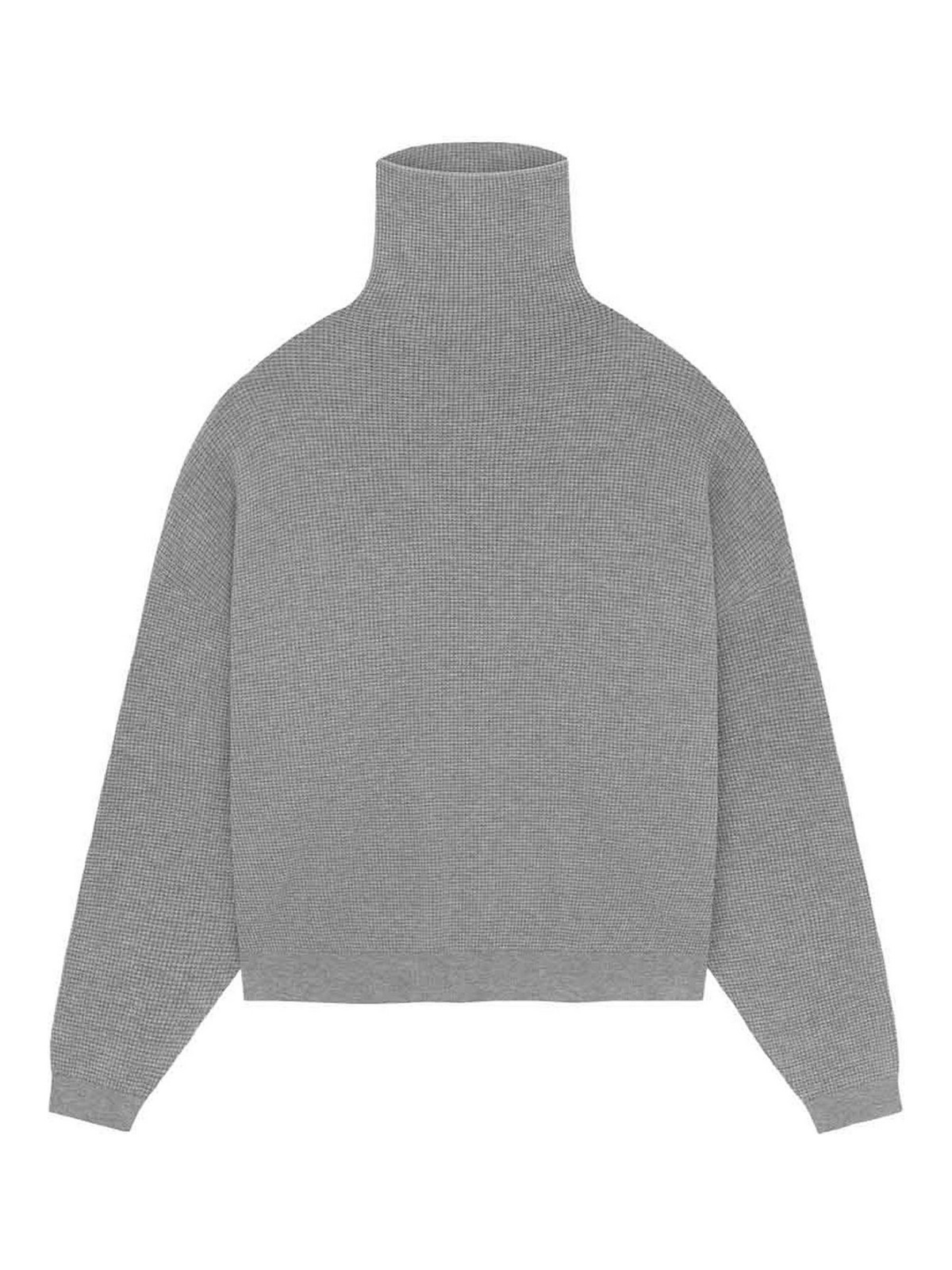 Essentials Waffle Turtleneck 192BT246141FDARKHEATHER (Fear of God / ニット・セーター・カーディガン ) | Fear of God (フィアオブゴッド)