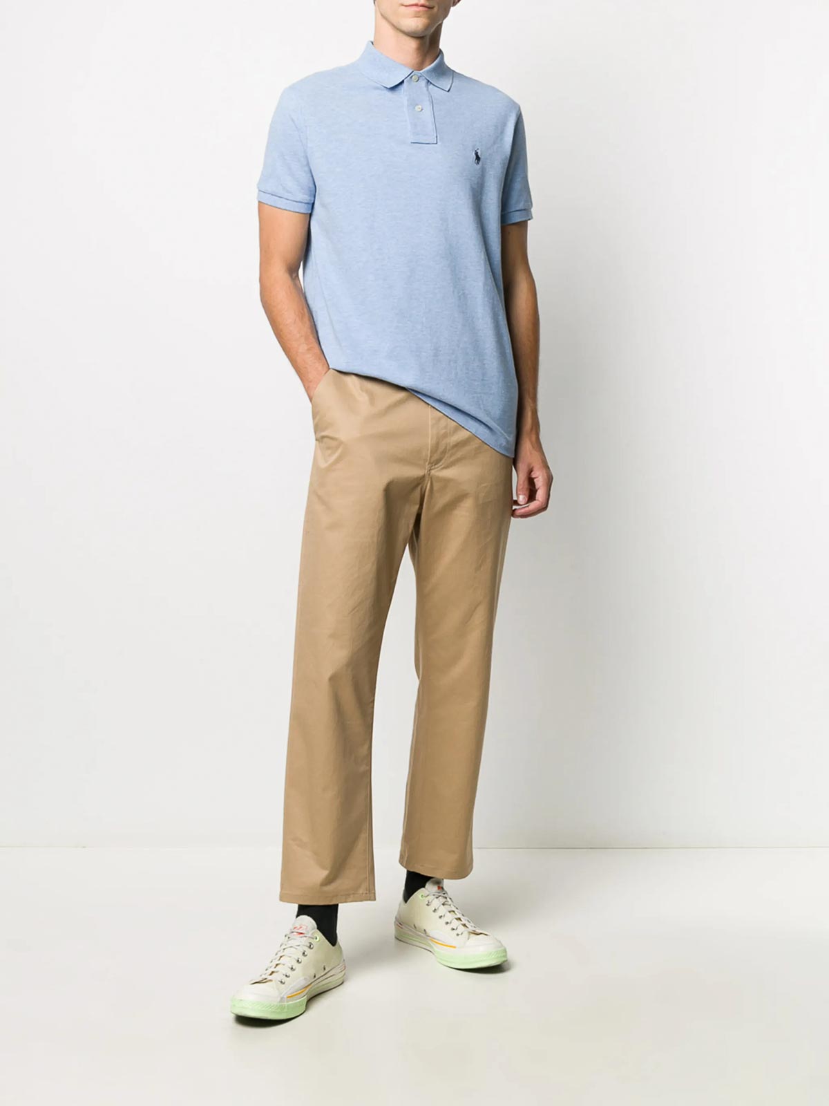 Custom Slim-Fit Polo Shirt 710666998007 (Polo Ralph Lauren / ポロシャツ ) | Polo Ralph Lauren (ポロ ラルフ ローレン)(1)