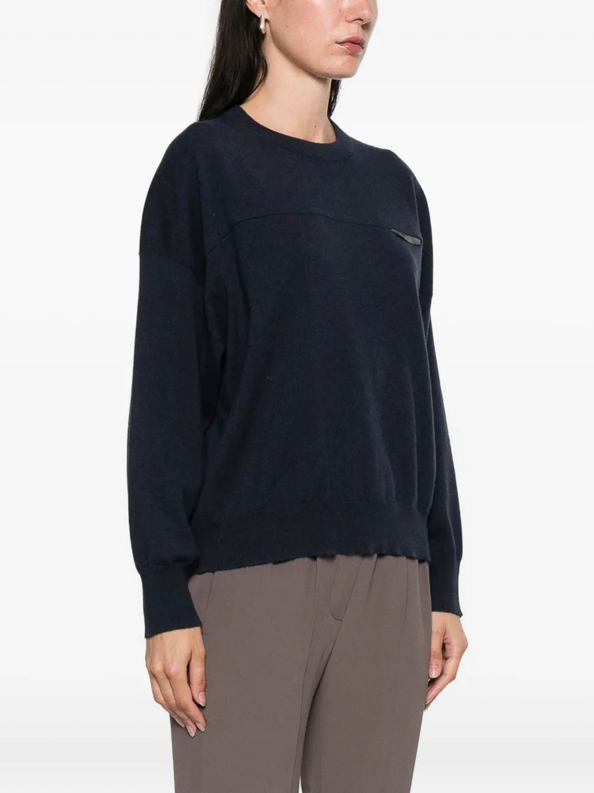 Crew Neck Sweater M12212600C4224 (Brunello Cucinelli / ニット・セーター・カーディガン ) | Brunello Cucinelli (ブルネロ・クチネリ)(1)