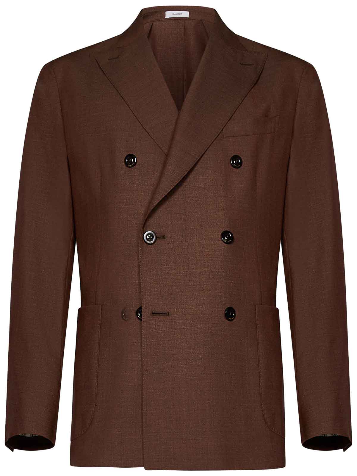 Brown Luxury Virgin Wool N43C2ESB41080480 (BOGLIOLI / スーツ・ジャケット ) | BOGLIOLI (ボリオリ)(5)