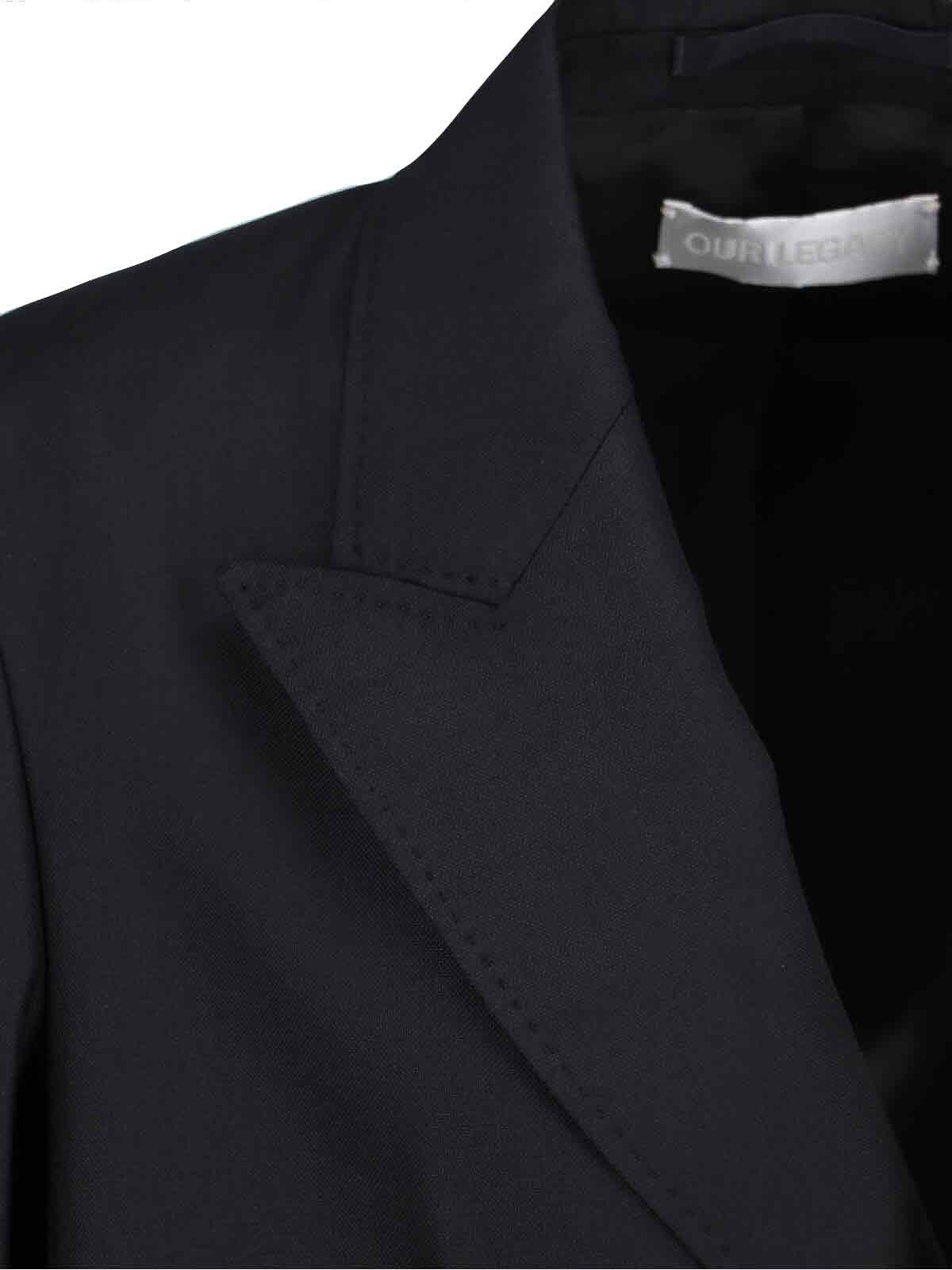 Blazer Doppiopetto M4200DBBPBLACKPANAMAWOOL (OUR LEGACY / スーツ・ジャケット ) | OUR LEGACY (アワーレガシー)(3)