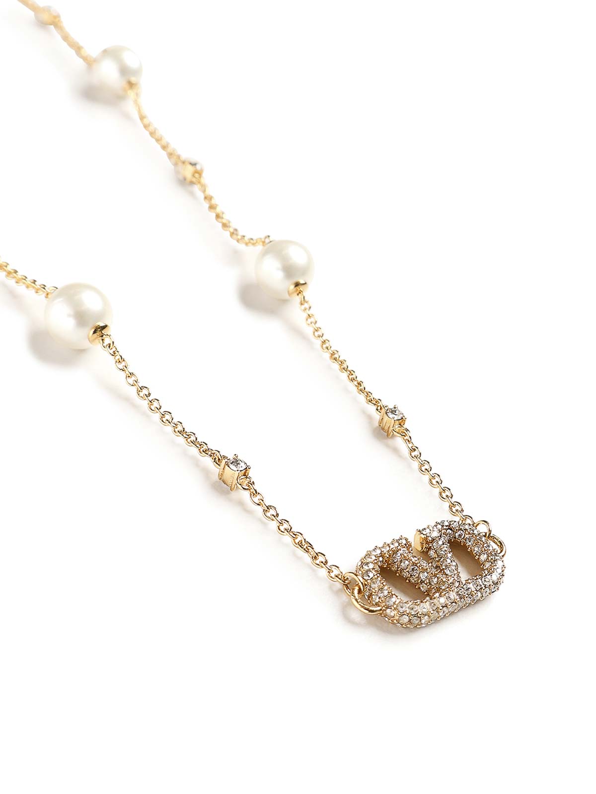 Vlogo Signature Pearl Necklace 5W2J0W72QVSY49 (Valentino Garavani / ネックレス ) | Valentino Garavani (ヴァレンティノ)(2)