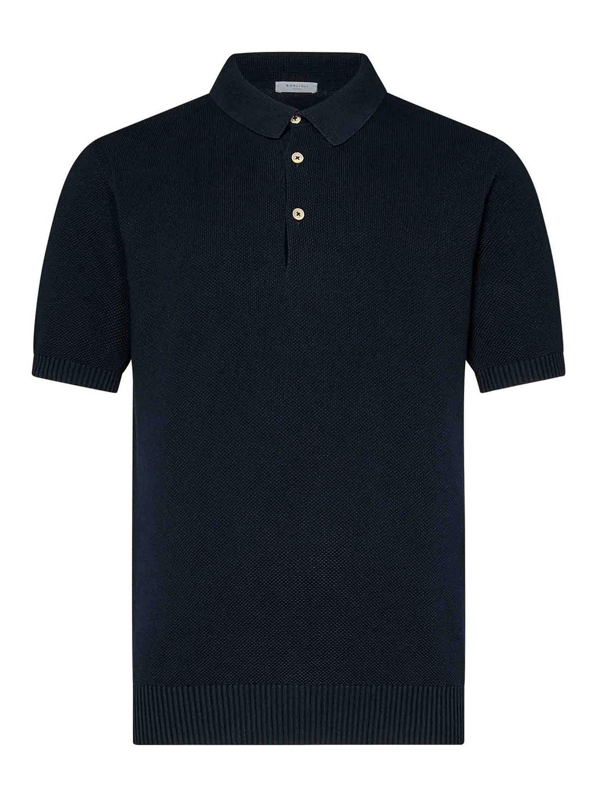 Honeycomb Cotton Polo Shirt 91554TSB48010784 (BOGLIOLI / ポロシャツ ) | BOGLIOLI (ボリオリ)