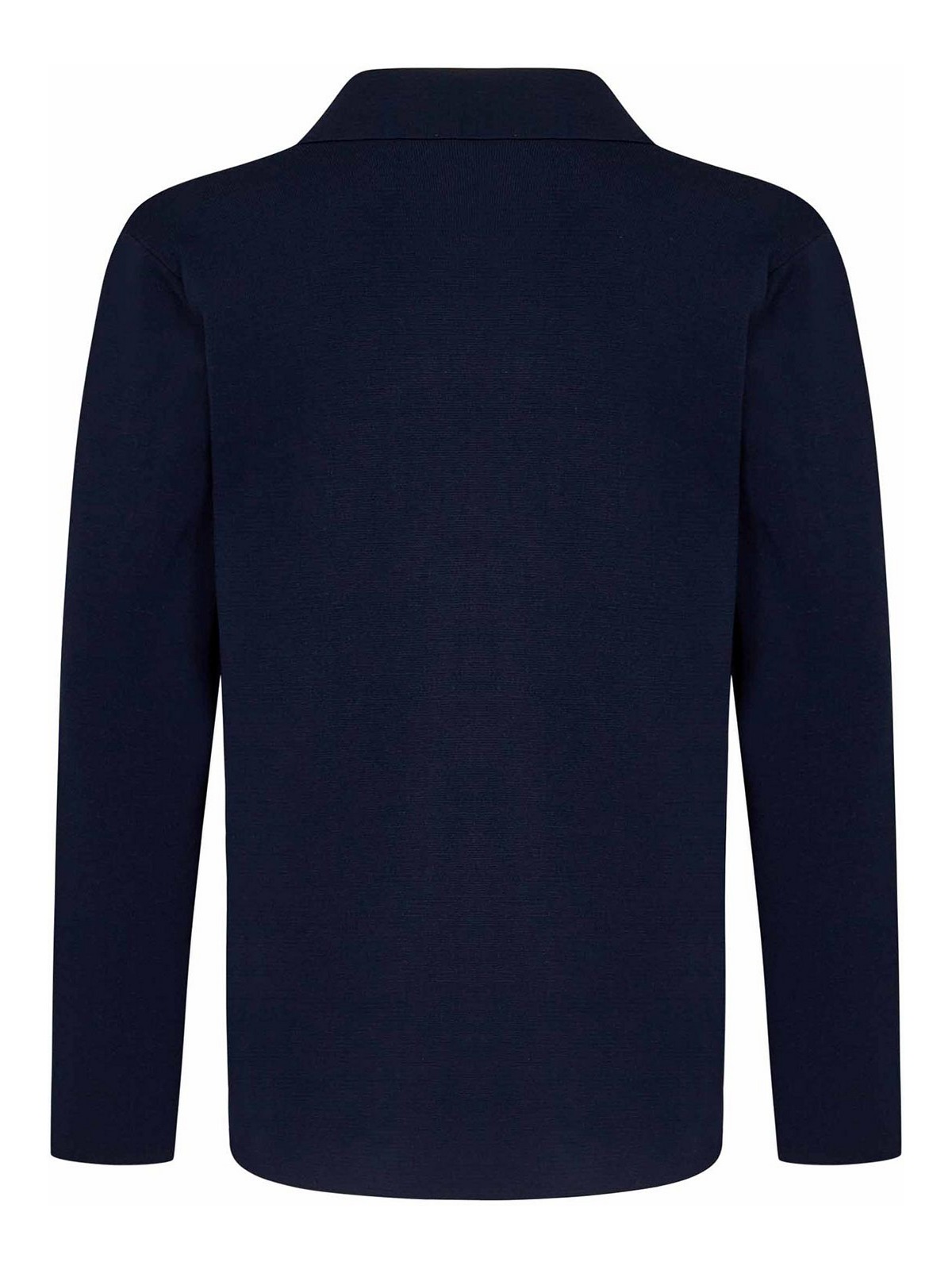 Single-Breasted Navy Cotton Knit Blazer UC5156215R74GI02A0063 (Cruciani / スーツ・ジャケット ) | Cruciani (クルチアーニ)(1)