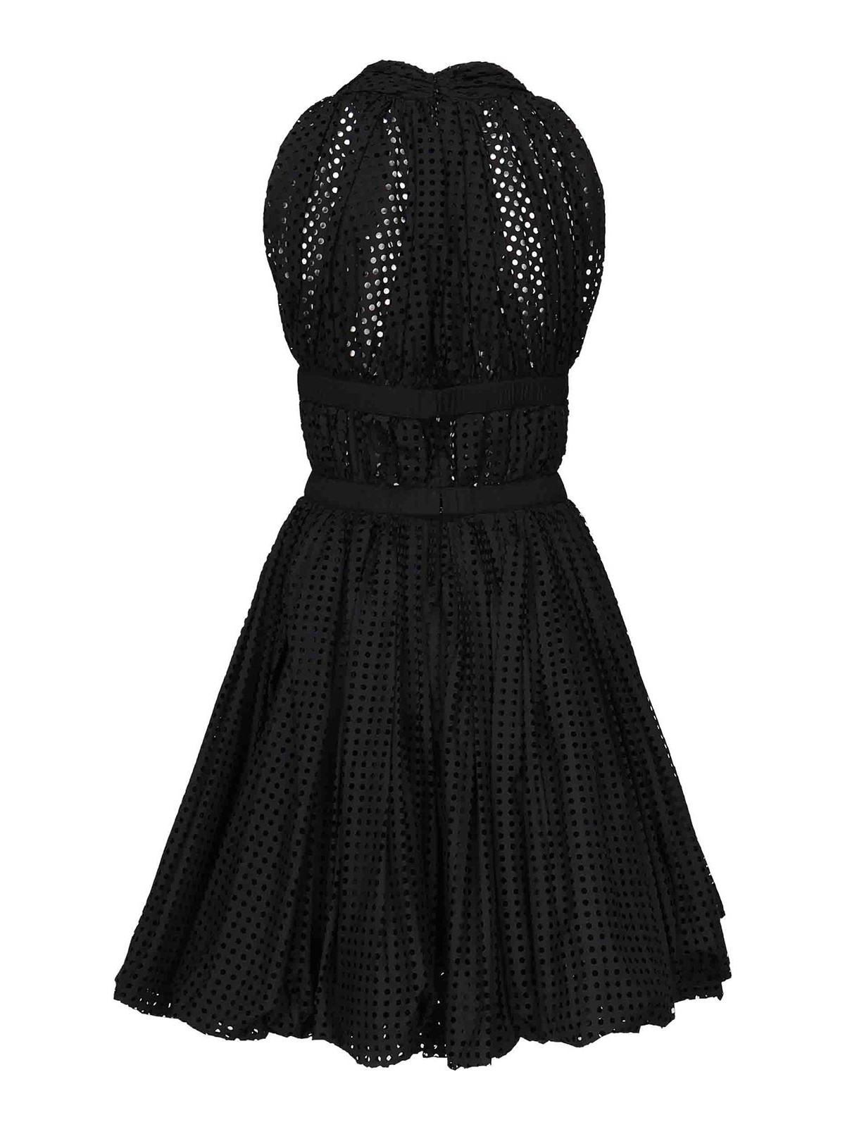 Perforated Poplin Mini Dress AA9R13456TL19995 (ALAIA / ワンピース・ドレス・オールインワン ) | ALAIA (アライア)(1)