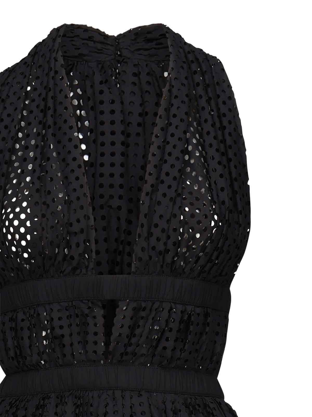 Perforated Poplin Mini Dress AA9R13456TL19995 (ALAIA / ワンピース・ドレス・オールインワン ) | ALAIA (アライア)(2)