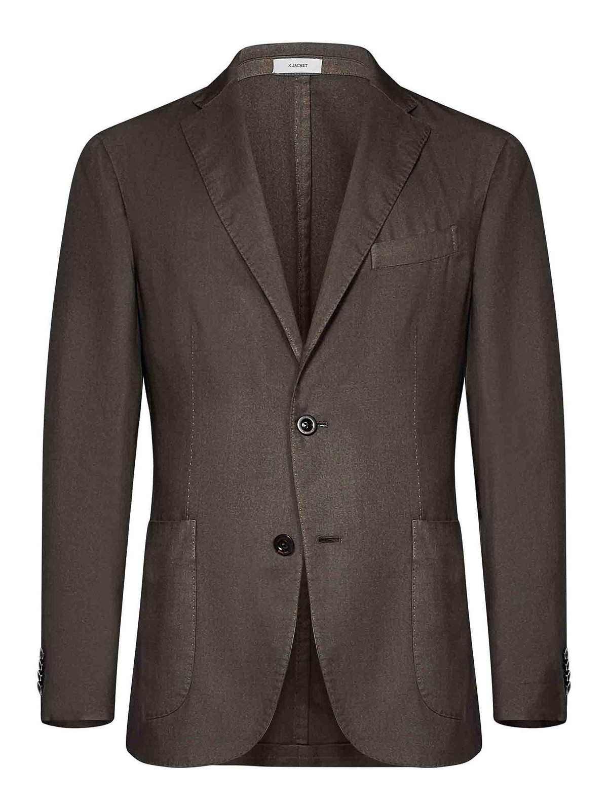 Single-Breasted Green Garment-Dyed Cashmere N1302JSA00170585 (BOGLIOLI / スーツ・ジャケット ) | BOGLIOLI (ボリオリ)