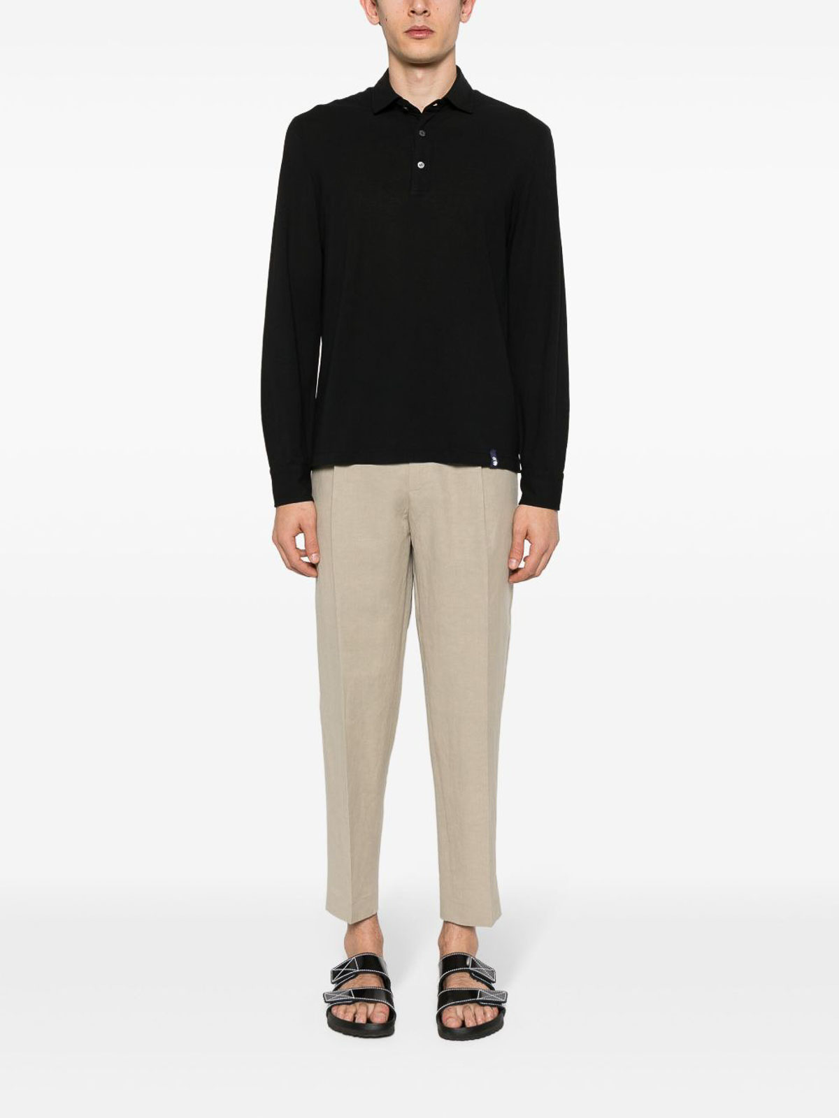 Long-Sleeved Polo Shirt DTJ204B690 (Drumohr / ポロシャツ ) | Drumohr (ドルモア)(1)