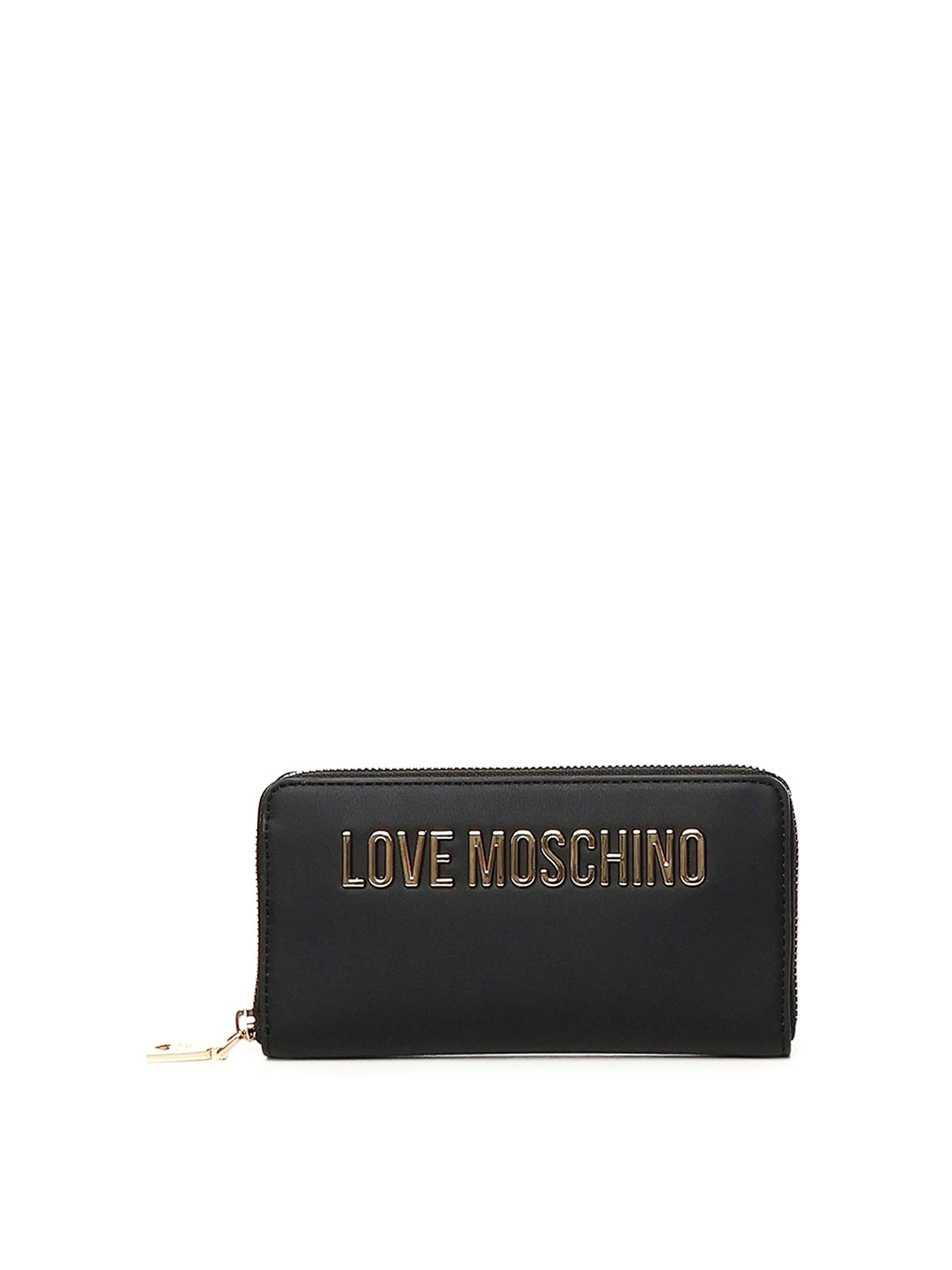 Zip Around Wallet Lettering Logo JC5611PP1MKD0000 (LOVE MOSCHINO / 財布・カードケース ) | LOVE MOSCHINO (ラブ モスキーノ)