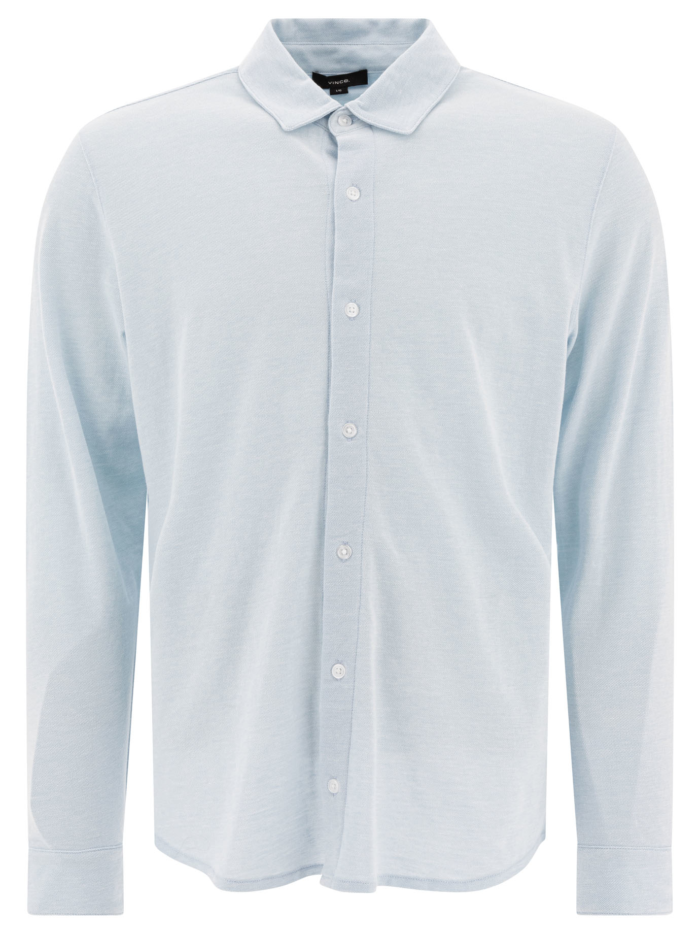 Cotton pique shirt M97309681A429OXB (vince / シャツ・ブラウス ) | vince (ヴィンス)