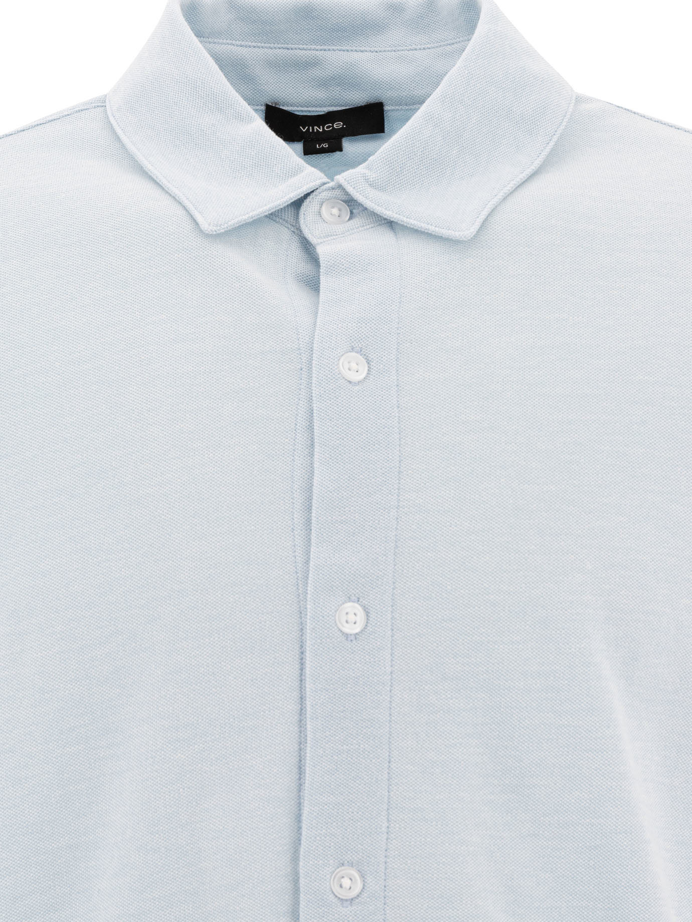 Cotton pique shirt M97309681A429OXB (vince / シャツ・ブラウス ) | vince (ヴィンス)(2)
