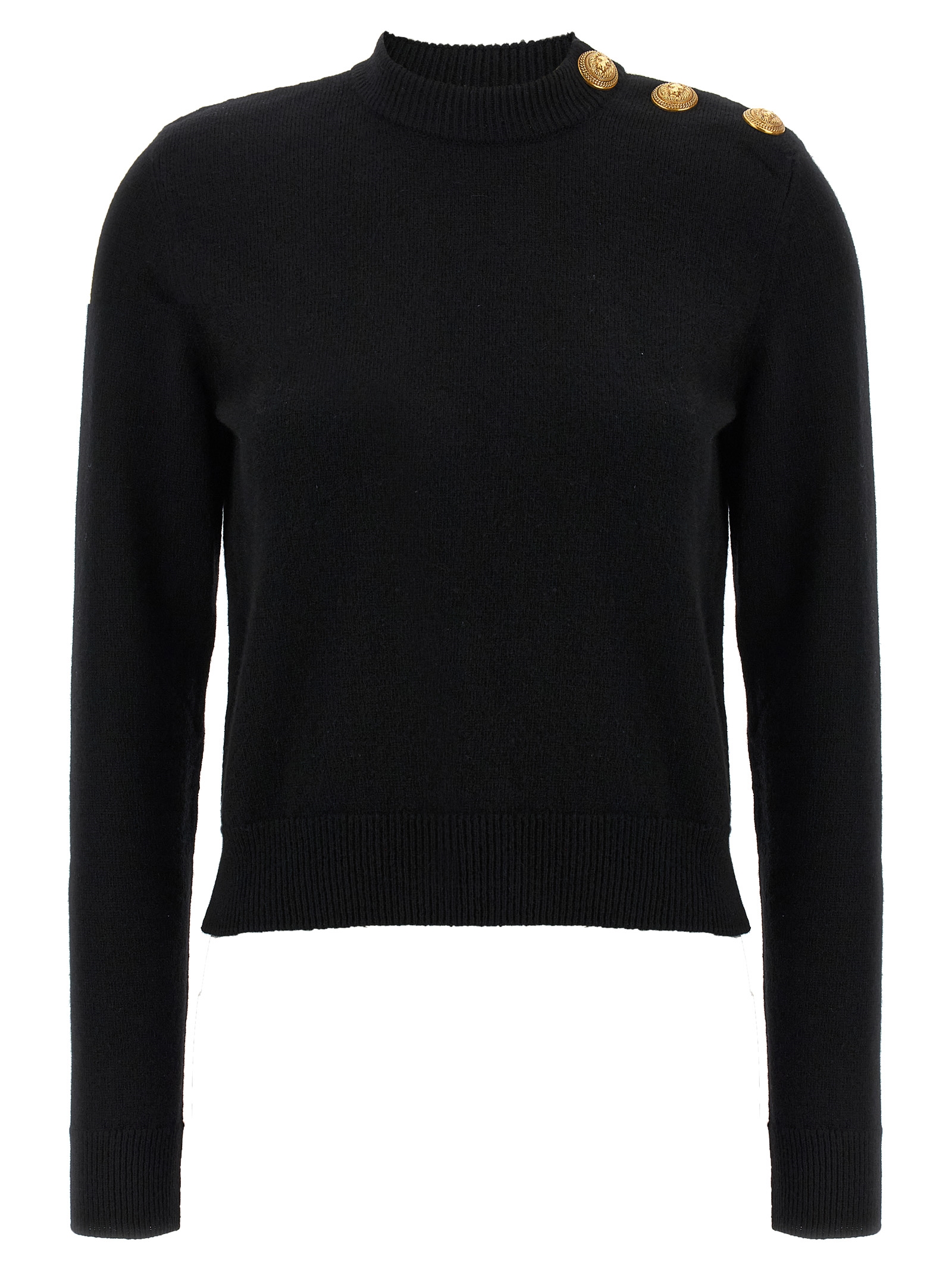 Eco-cashmere button sweater FF1KD095KI870PA (Balmain / ニット・セーター・カーディガン ) | Balmain (バルマン)