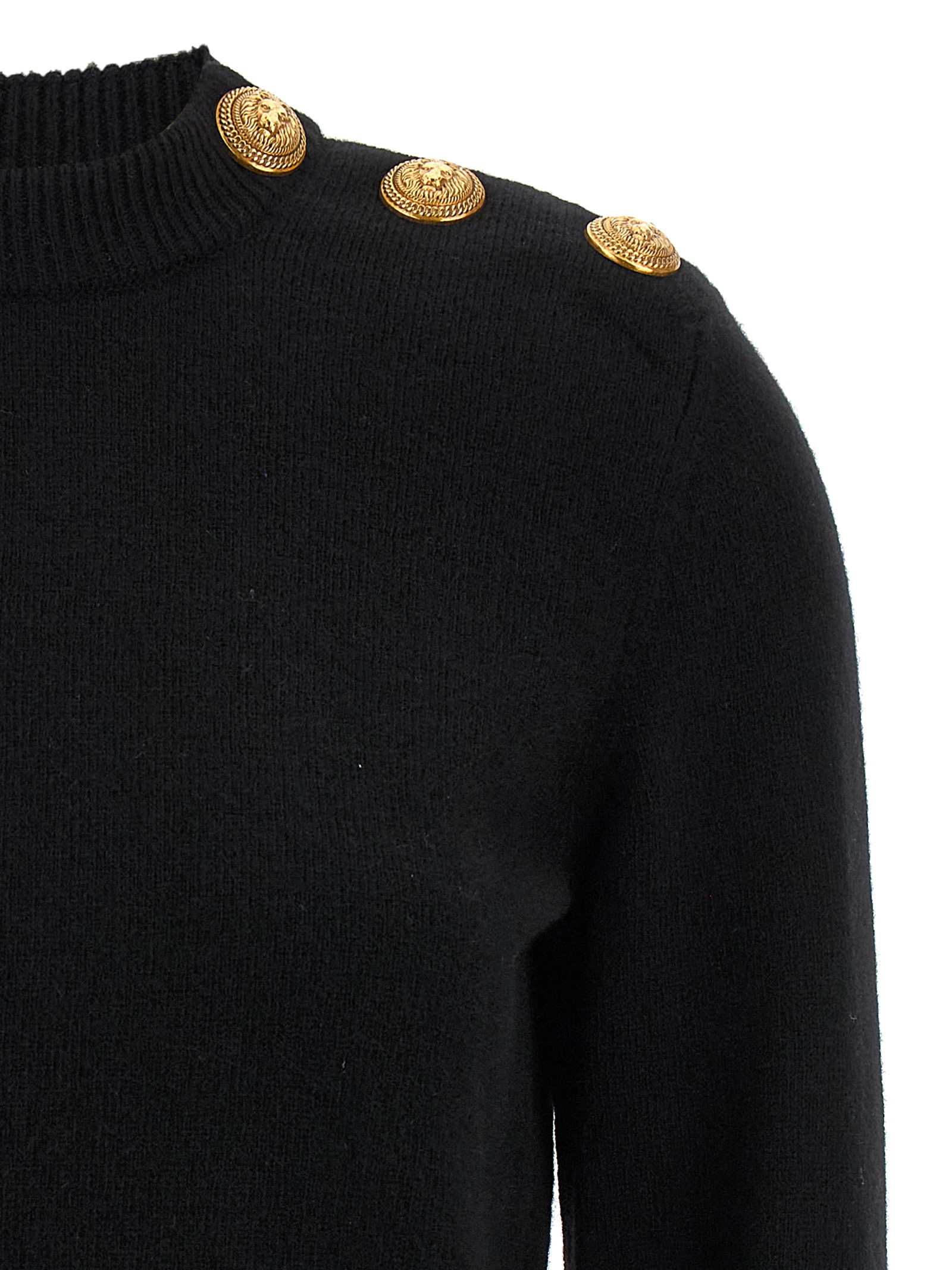 Eco-cashmere button sweater FF1KD095KI870PA (Balmain / ニット・セーター・カーディガン ) | Balmain (バルマン)(2)