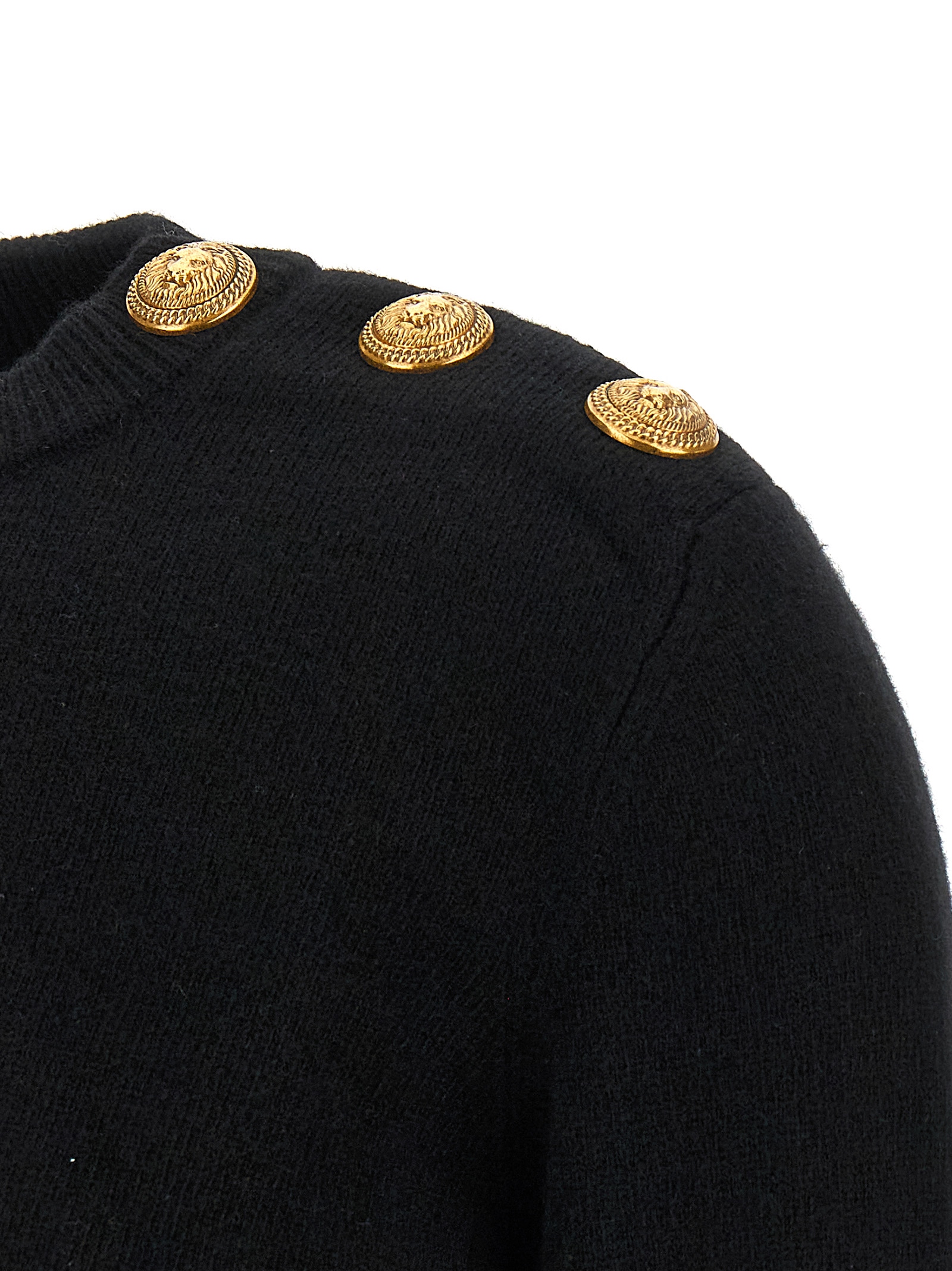 Eco-cashmere button sweater FF1KD095KI870PA (Balmain / ニット・セーター・カーディガン ) | Balmain (バルマン)(3)