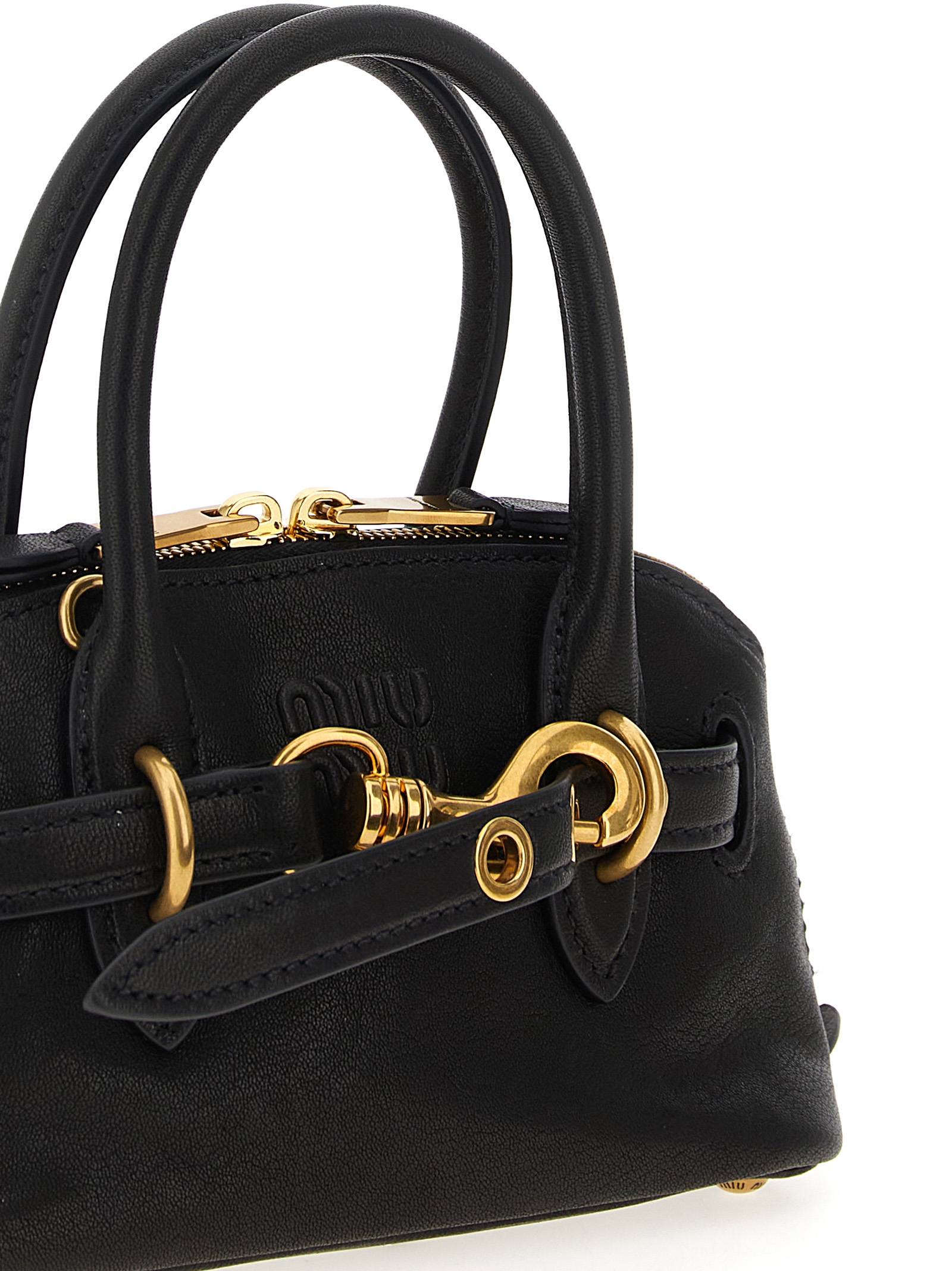 'Aventure' mini handbag 5BP090VOOO2BBLF0002 (MIU MIU / ハンドバッグ・ショルダーバッグ ) | MIU MIU (ミュウミュウ)(2)