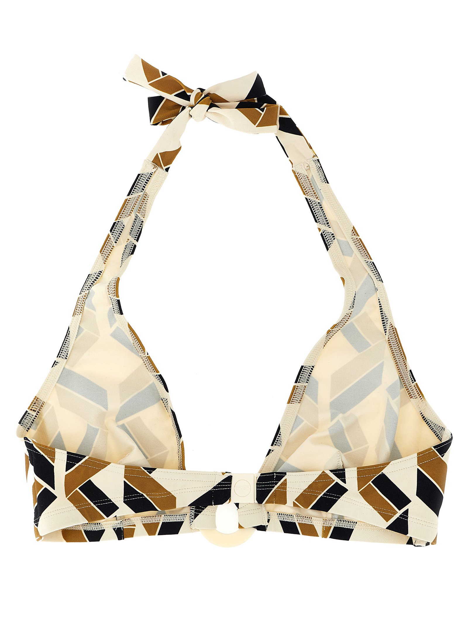 'Dimension' bikini top 032525IMPRIMESWIMNOIR (ERES / スイムウェア ) | ERES (エレス)(1)