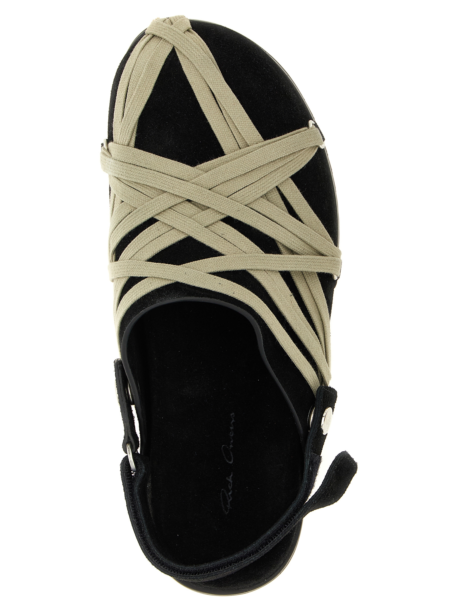 'Megalace Mule Granola' sabots RU02E1813LVSW109 (Rick Owens / サンダル ) | Rick Owens (リック オウエンス)(3)