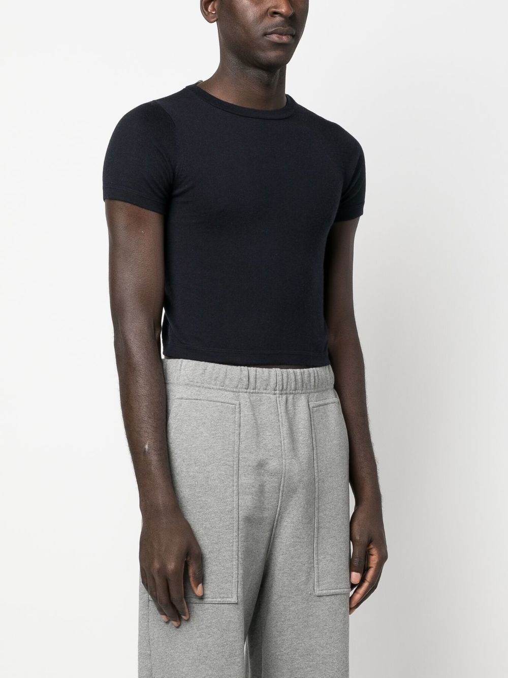 EXTREME CASHMERE T-shirts and Polos Blue TINANAVY (extreme cashmere / Tシャツ・カットソー ) | extreme cashmere (エクストリーム カシミヤ)(1)