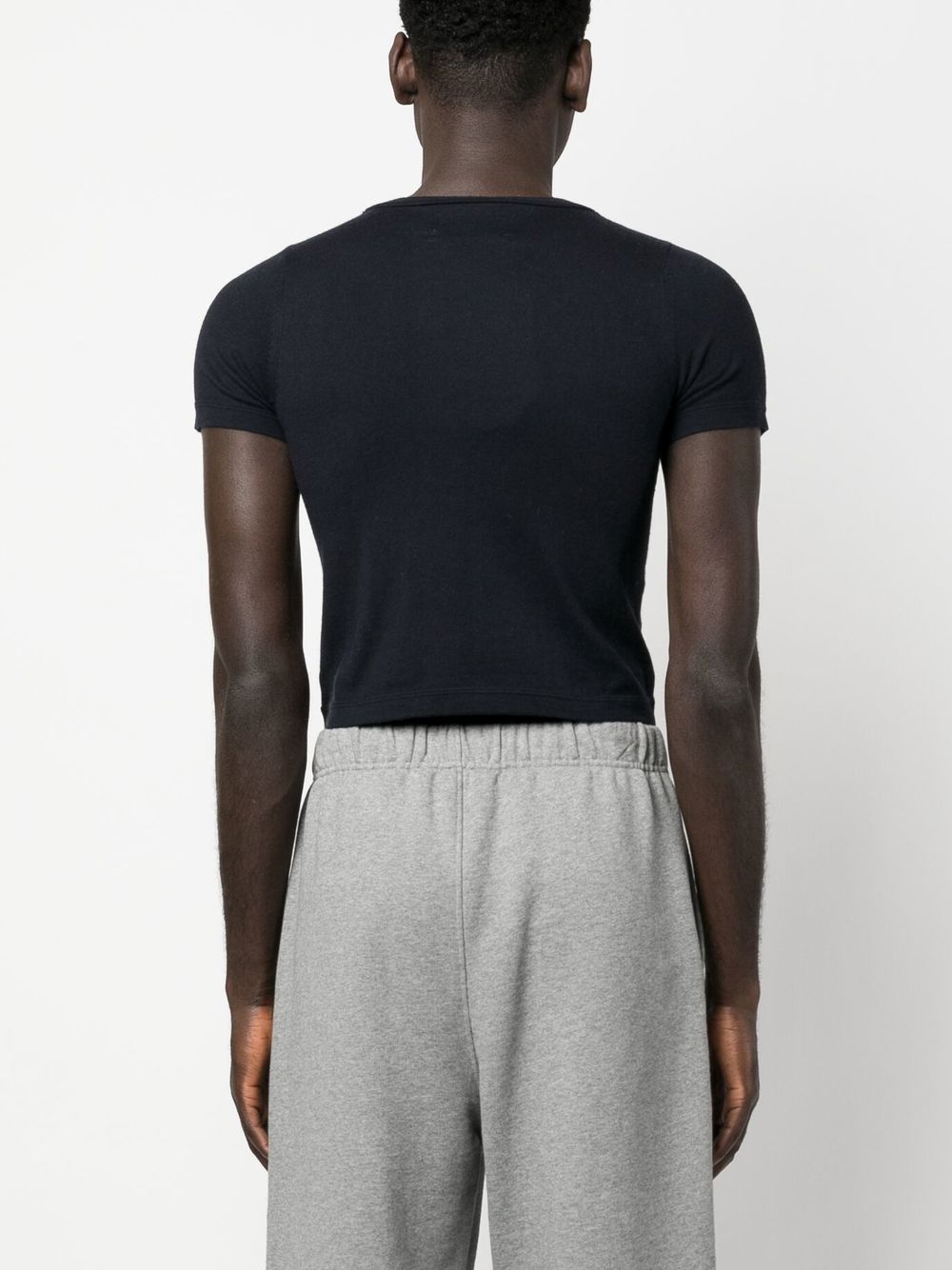 EXTREME CASHMERE T-shirts and Polos Blue TINANAVY (extreme cashmere / Tシャツ・カットソー ) | extreme cashmere (エクストリーム カシミヤ)(2)