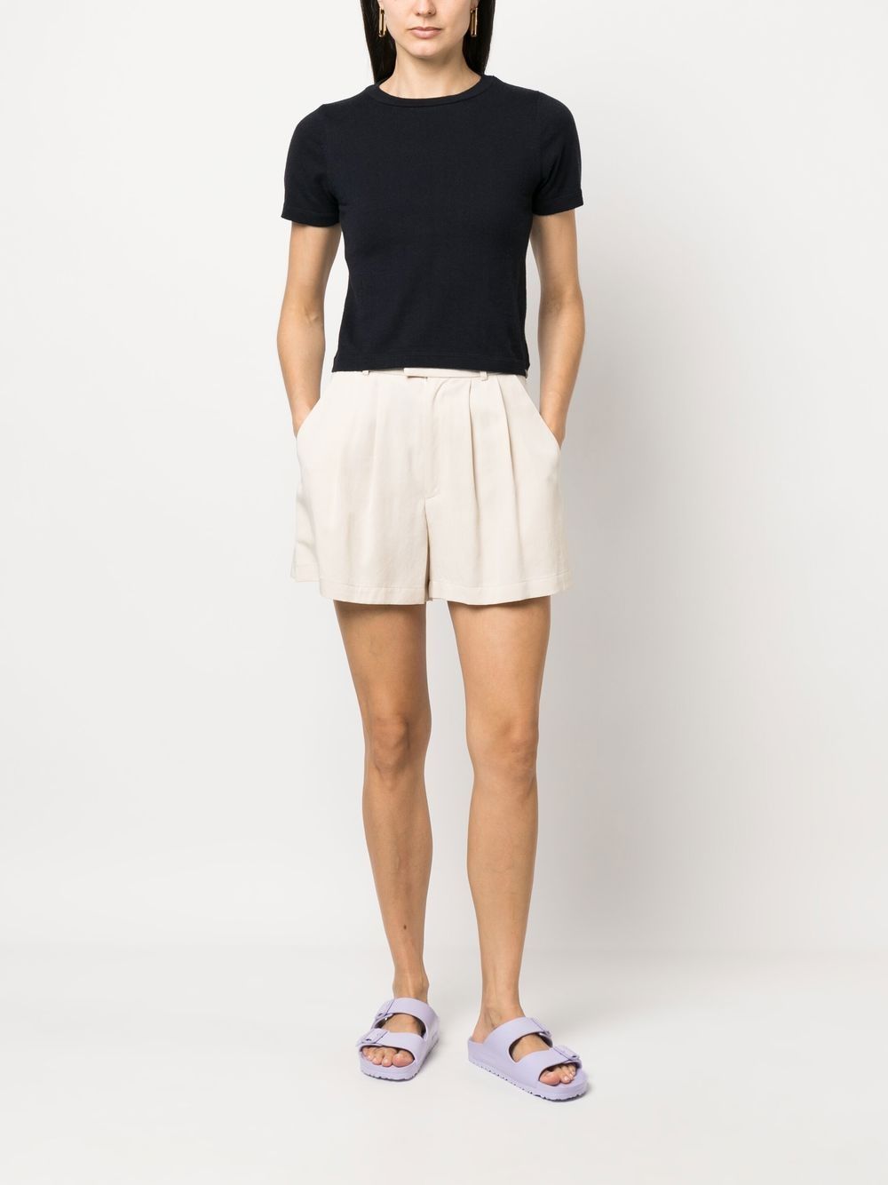 EXTREME CASHMERE T-shirts and Polos Blue TINANAVY (extreme cashmere / Tシャツ・カットソー ) | extreme cashmere (エクストリーム カシミヤ)(3)