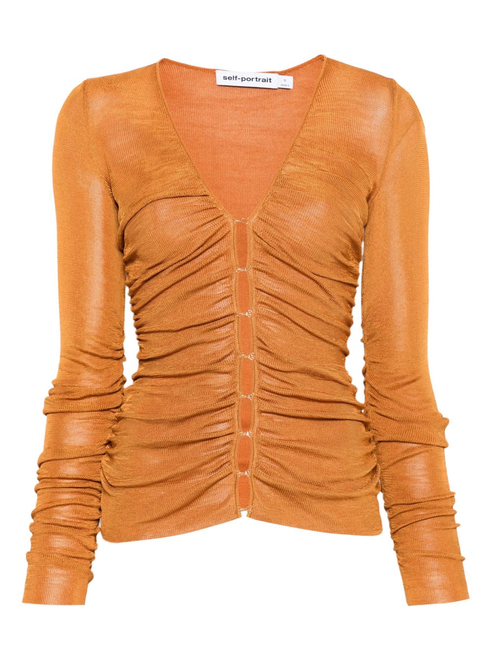 SELF PORTRAIT Shirts Orange PF25098TOORANGE (self-portrait / シャツ・ブラウス ) | self-portrait (セルフ・ポートレイト)