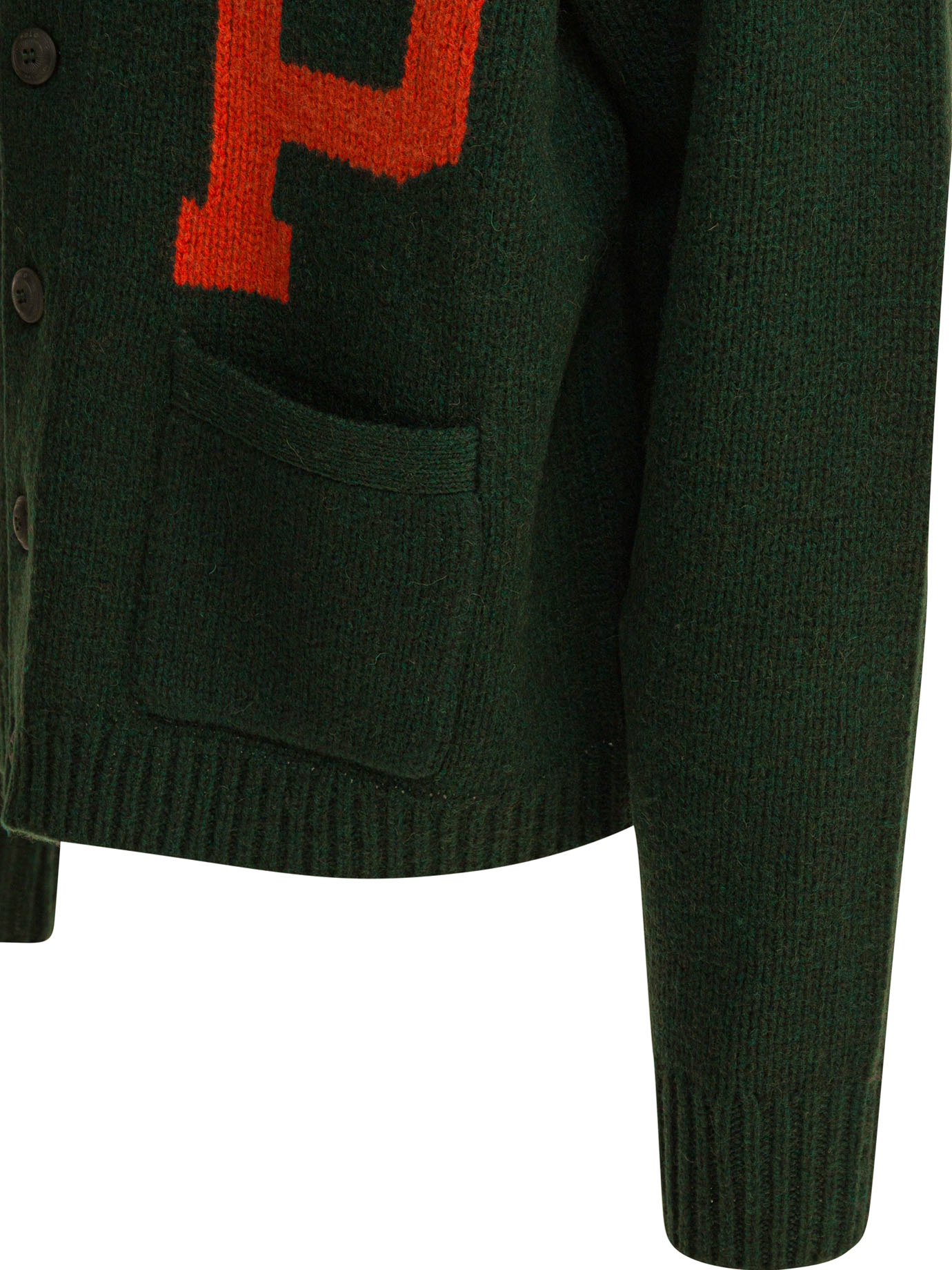V-neck cardigan with logo 710978085001MOSSAGATECOMBO (Polo Ralph Lauren / ニット・セーター・カーディガン ) | Polo Ralph Lauren (ポロ ラルフ ローレン)(3)