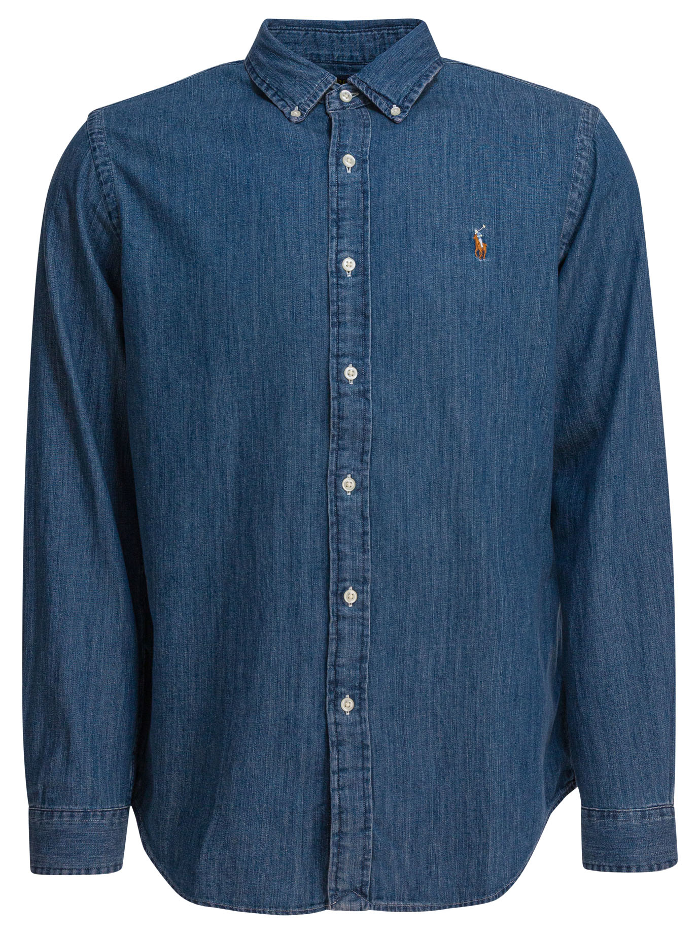 Custom fit denim shirt 7107920430001DENIM (Polo Ralph Lauren / シャツ・ブラウス ) | Polo Ralph Lauren (ポロ ラルフ ローレン)