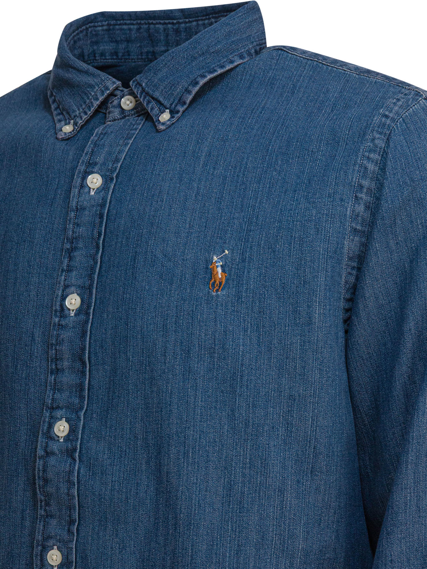 Custom fit denim shirt 7107920430001DENIM (Polo Ralph Lauren / シャツ・ブラウス ) | Polo Ralph Lauren (ポロ ラルフ ローレン)(2)