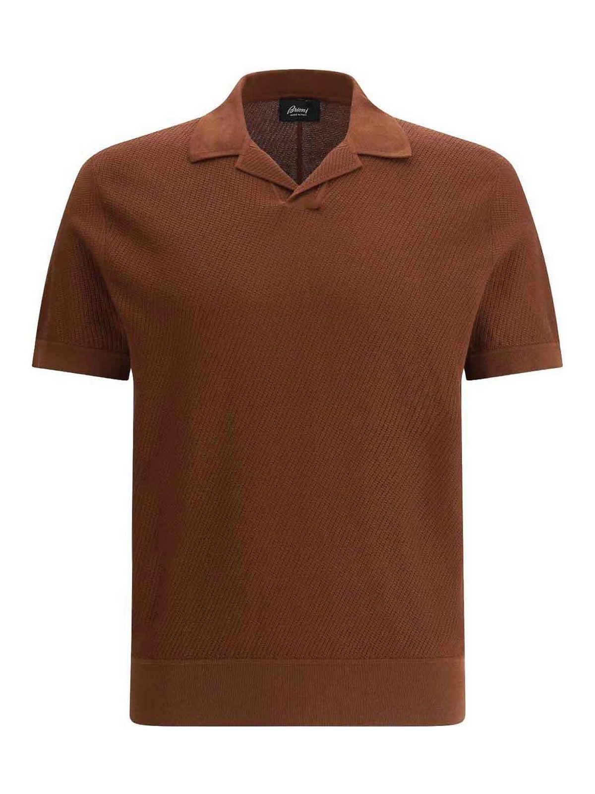 Burnt Brown Polo Shirt UMKC0LPCK032500 (Brioni / ポロシャツ ) | Brioni (ブリオーニ)