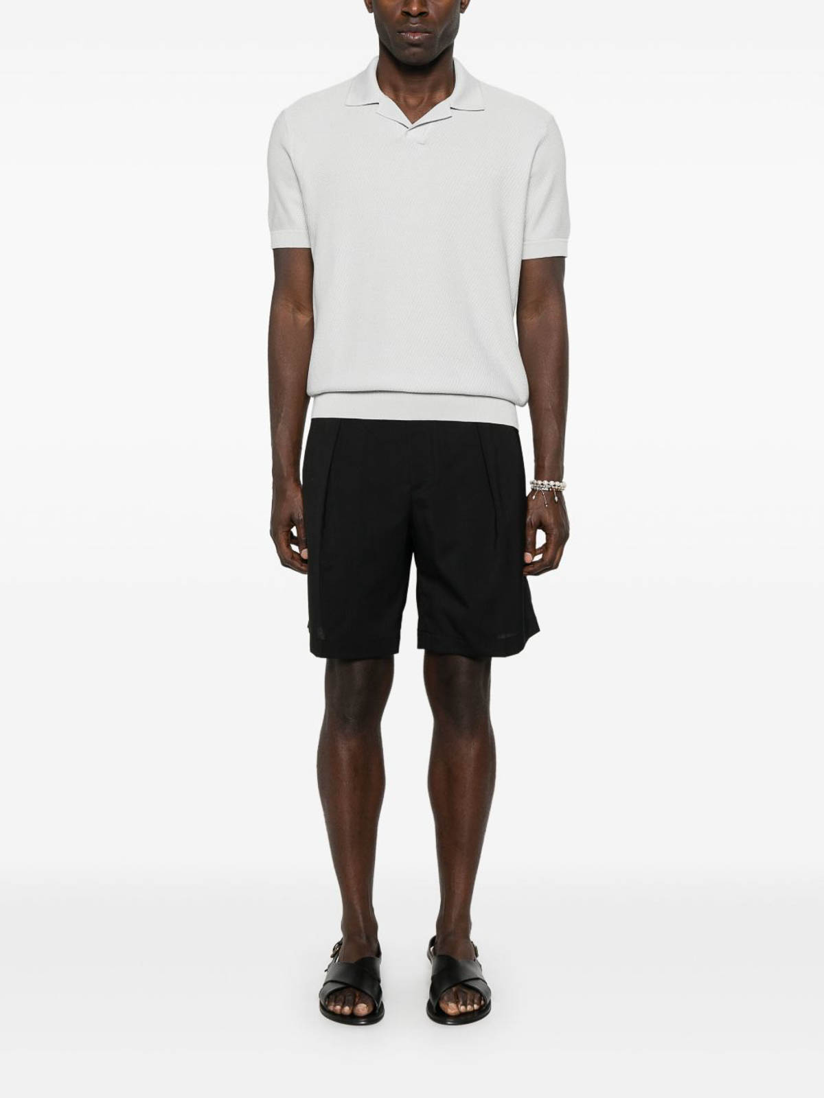 Sea Island Jacquard Polo Shirt UMKC0LPCK031900 (Brioni / ポロシャツ ) | Brioni (ブリオーニ)(2)