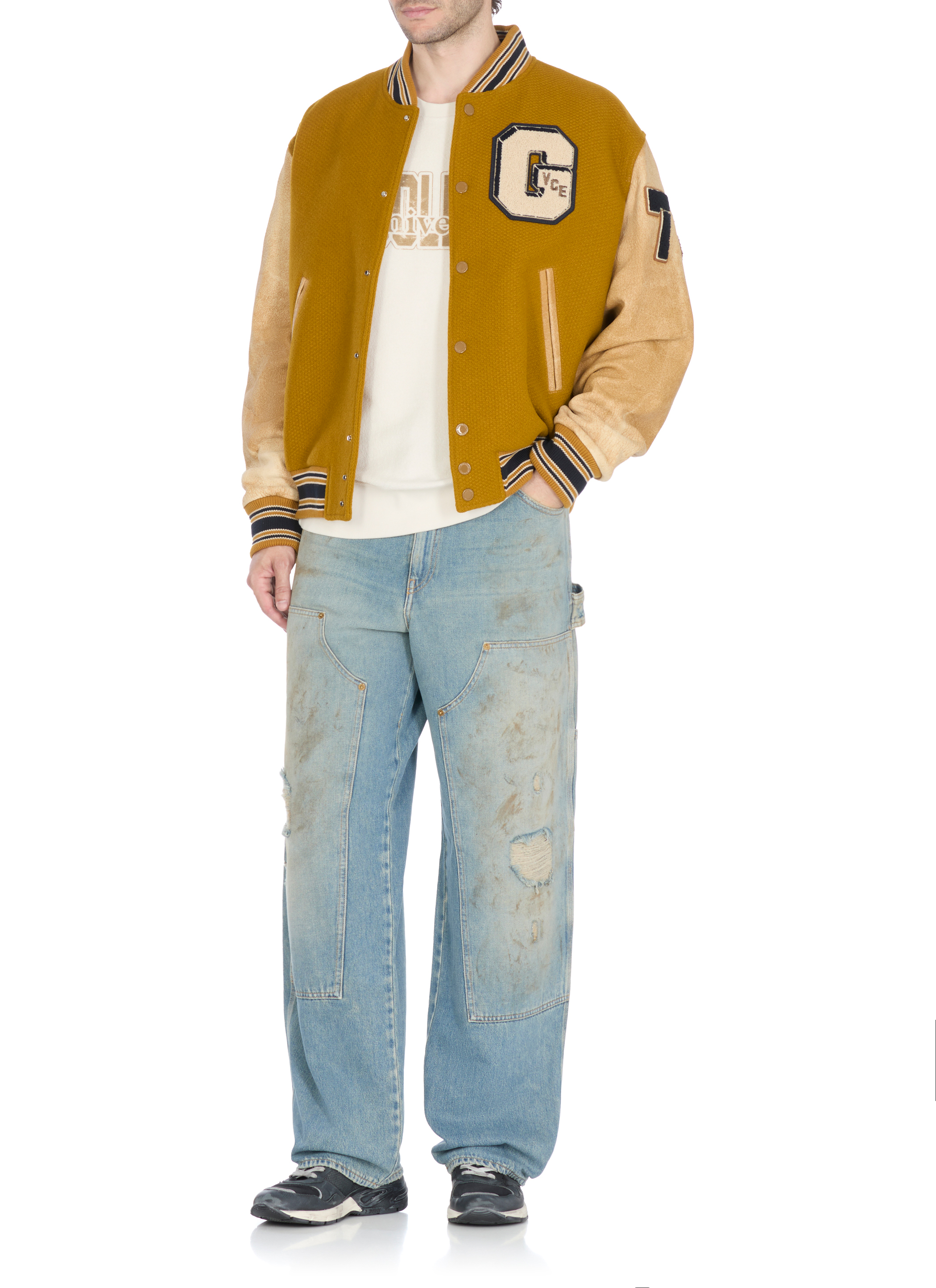 Golden Goose Coats Brown GMP00834P00216755175JOURNEY (Golden Goose / カジュアルジャケット・ベスト ) | Golden Goose (ゴールデングース)(1)